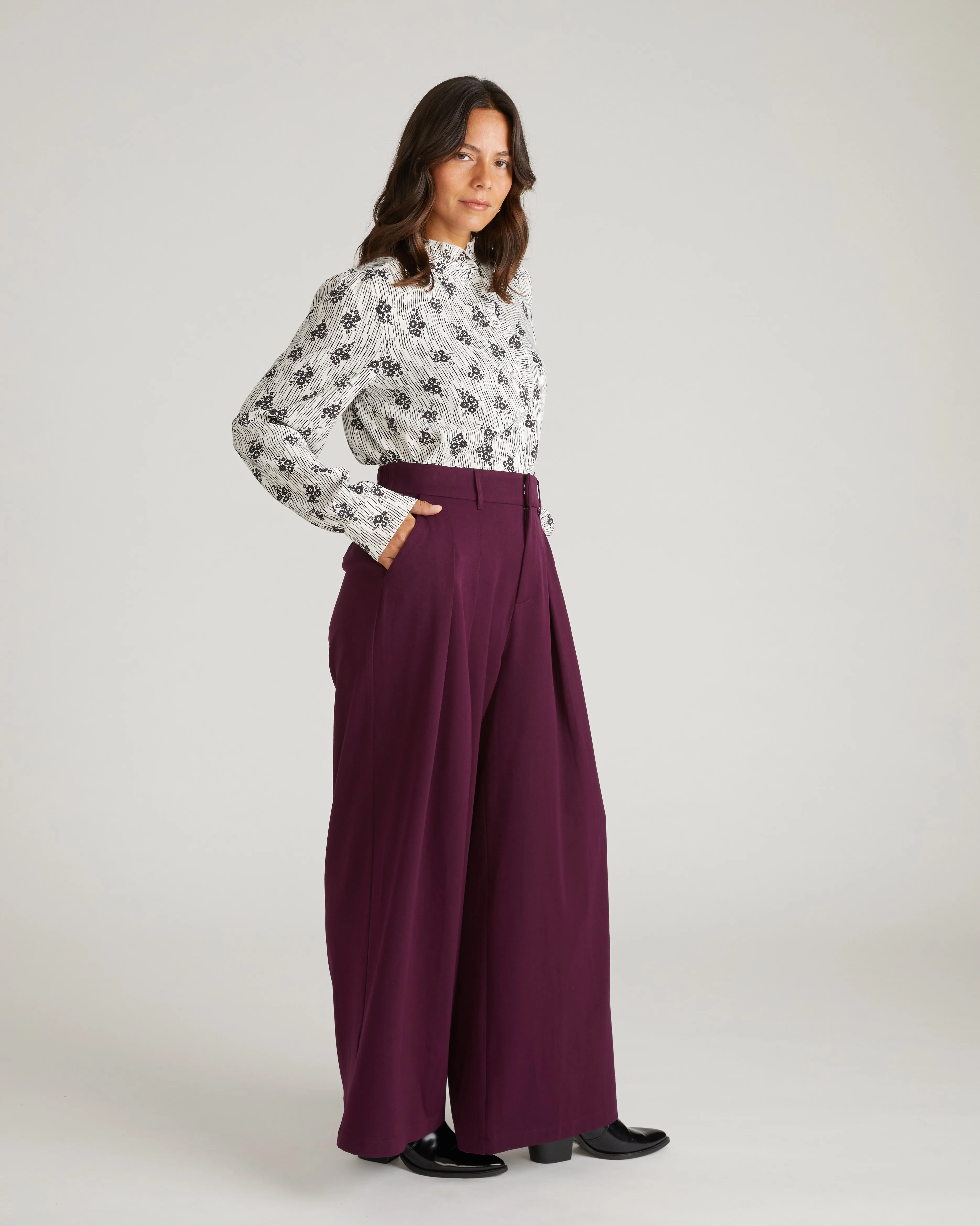 All Day Palais Wide Leg Pants - Gamay sold by Universal Standard product image thumbnail 5