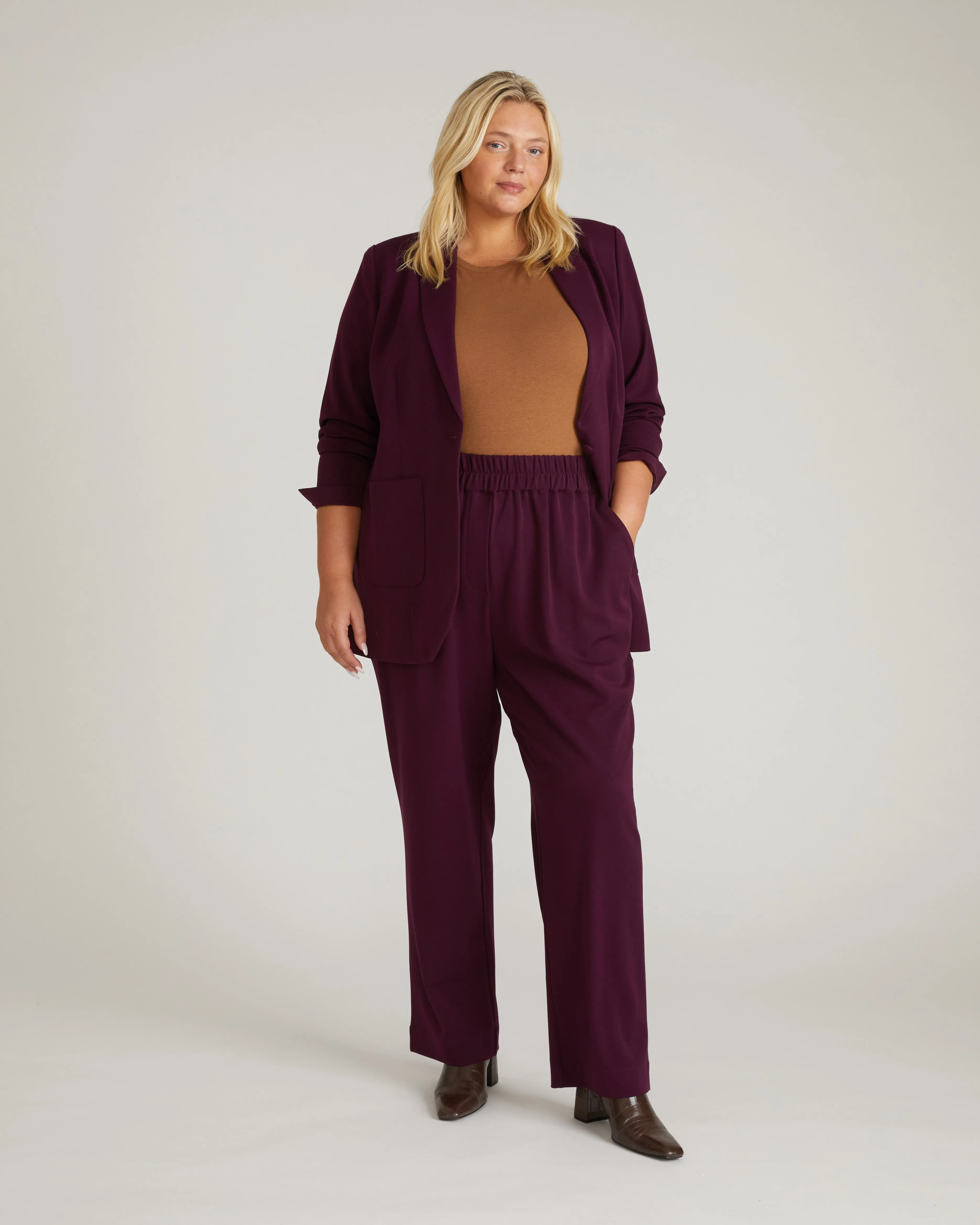 All Day Easy Pants - Gamay sold by Universal Standard