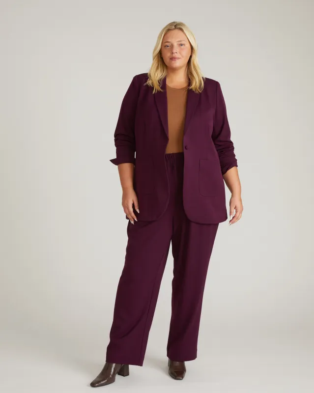 All Day Classic Blazer - Gamay made by Universal Standard