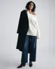 Callaghan Wool Coat - Black sold by Universal Standard