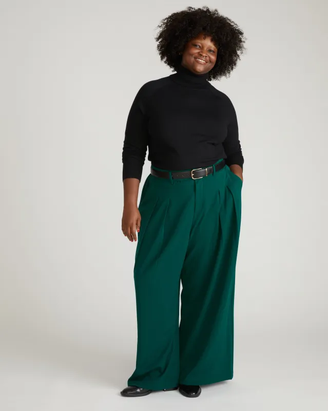 All Day Palais Wide Leg Pants - Botanic sold by Universal Standard