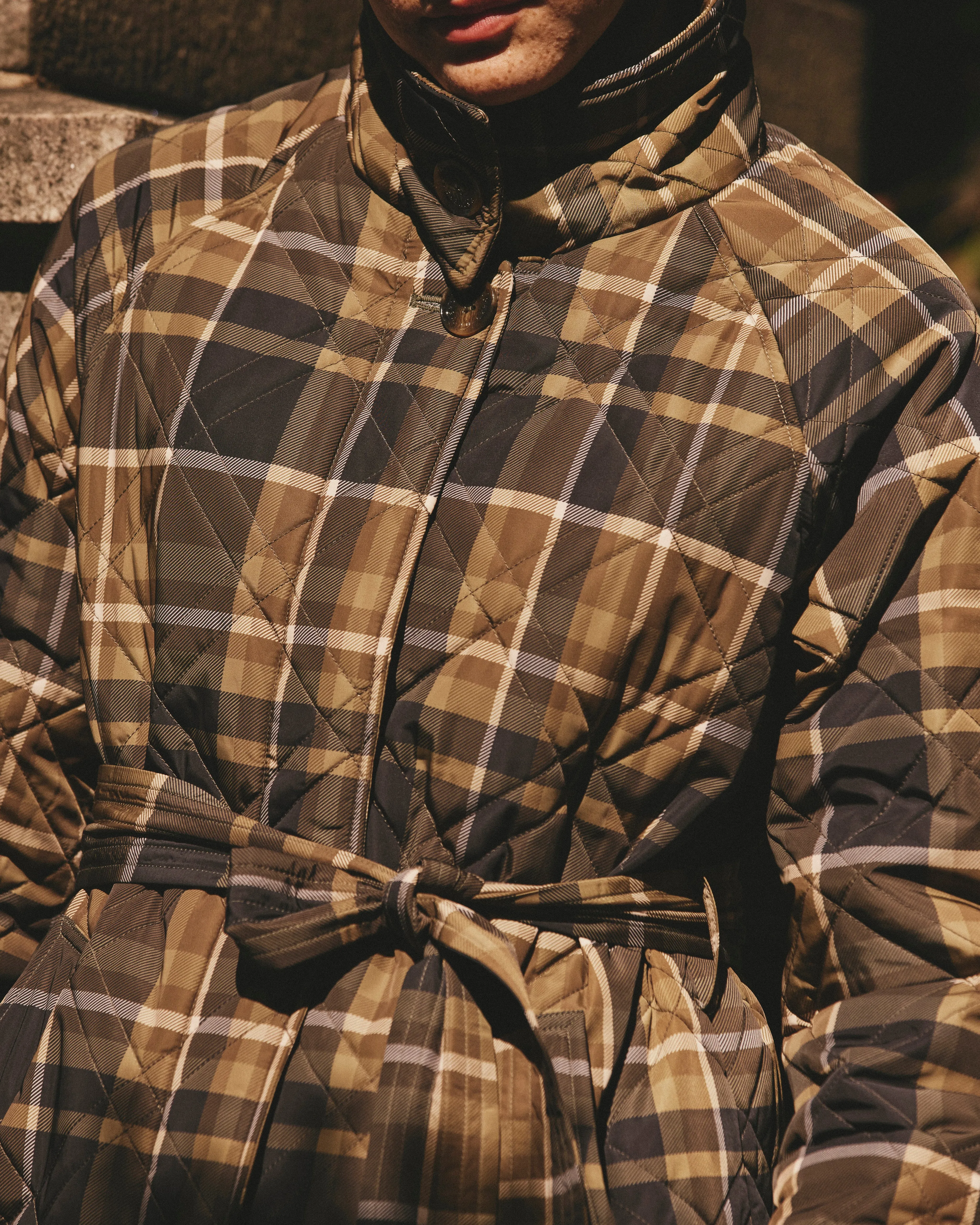 Nehra Quilted Coat - Scottish Breakfast Plaid sold by Universal Standard product image thumbnail 5