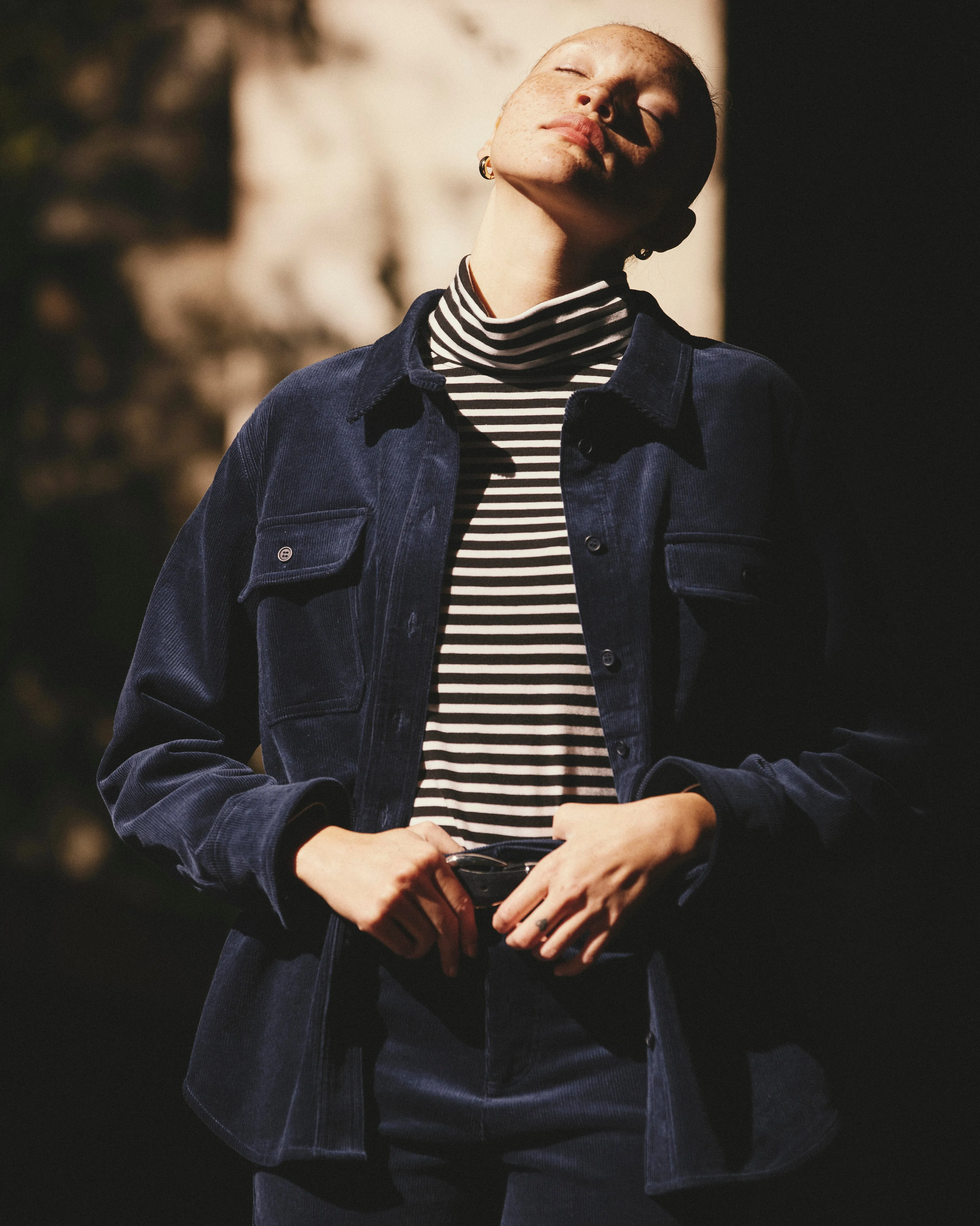 Corduroy Greenwich Jacket - Pageant Blue sold by Universal Standard