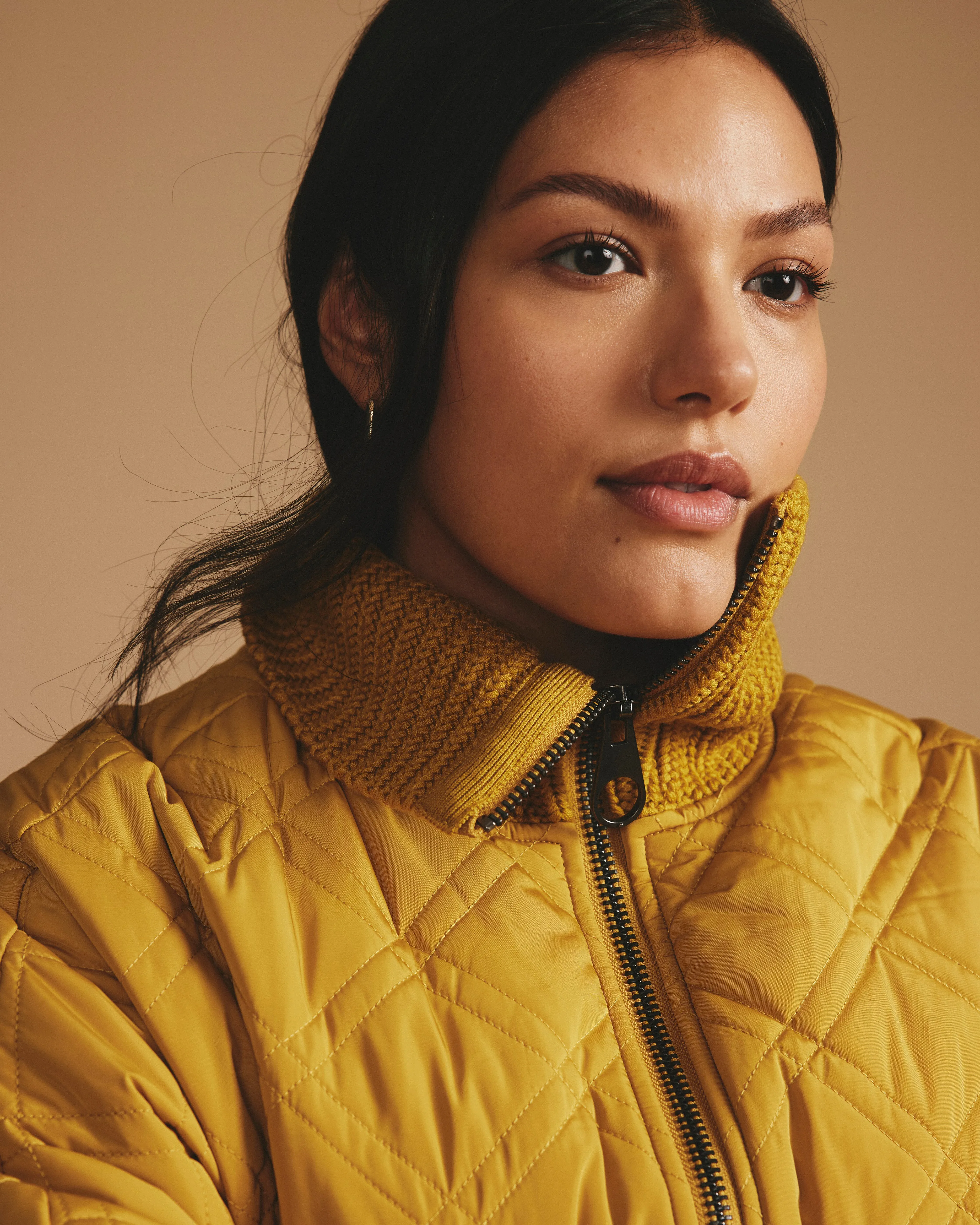 Arcadia Puffer Coat - Mustard sold by Universal Standard product image thumbnail 5