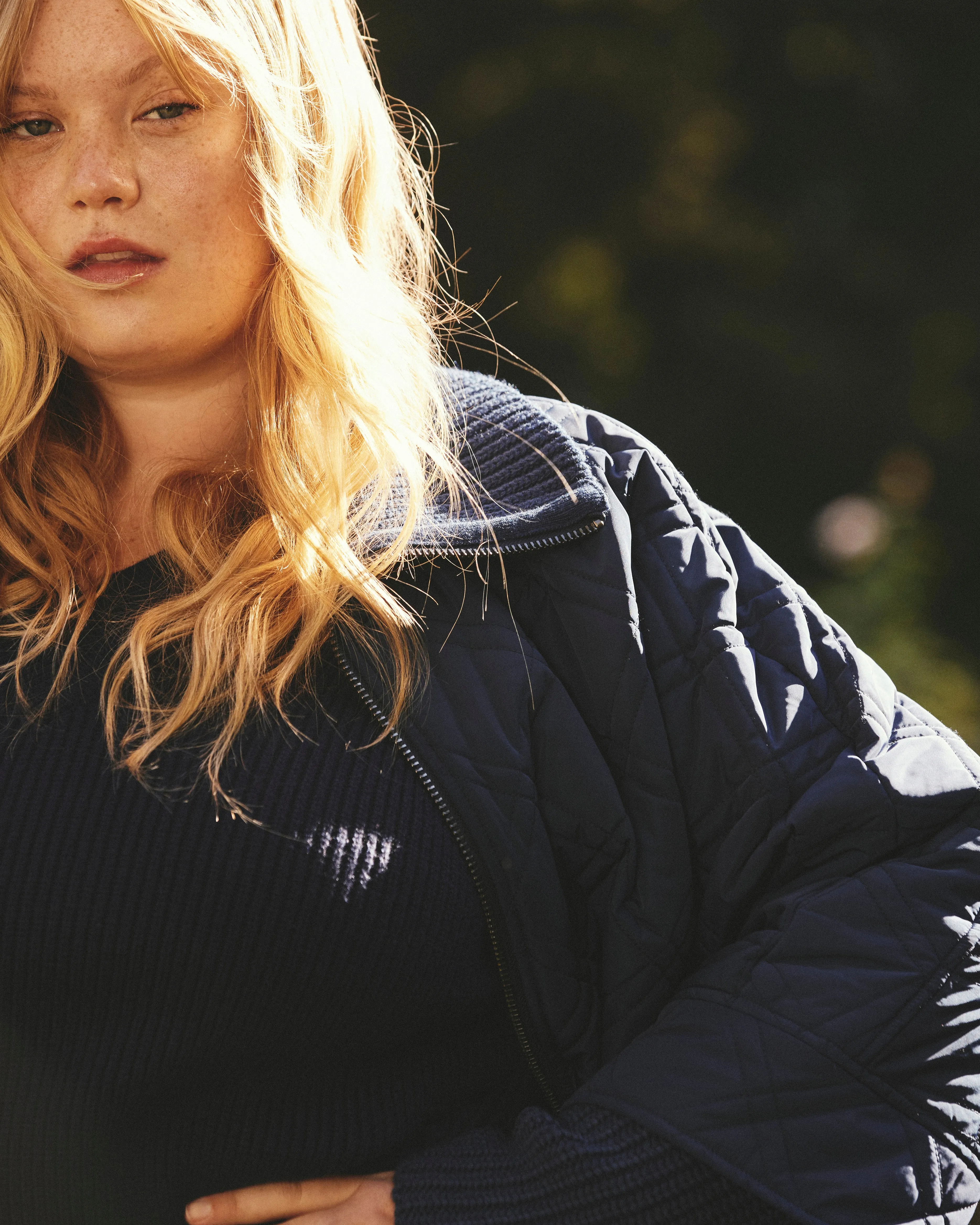 Arcadia Puffer Coat - Pageant Blue sold by Universal Standard product image thumbnail 2