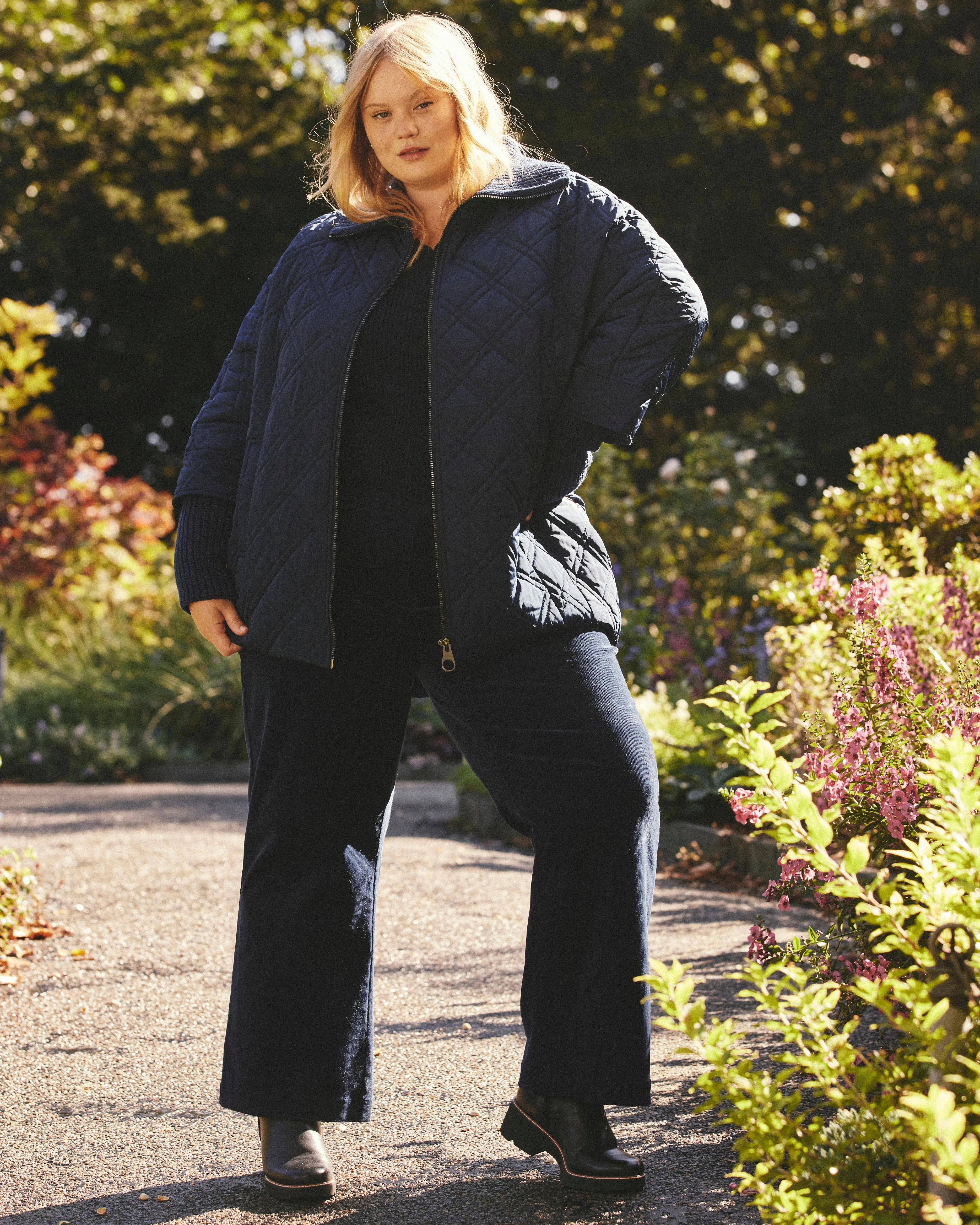 Arcadia Puffer Coat - Pageant Blue sold by Universal Standard product image thumbnail 3