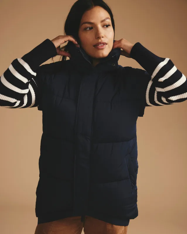 Paparazzi Puffer Vest - Pageant Blue sold by Universal Standard