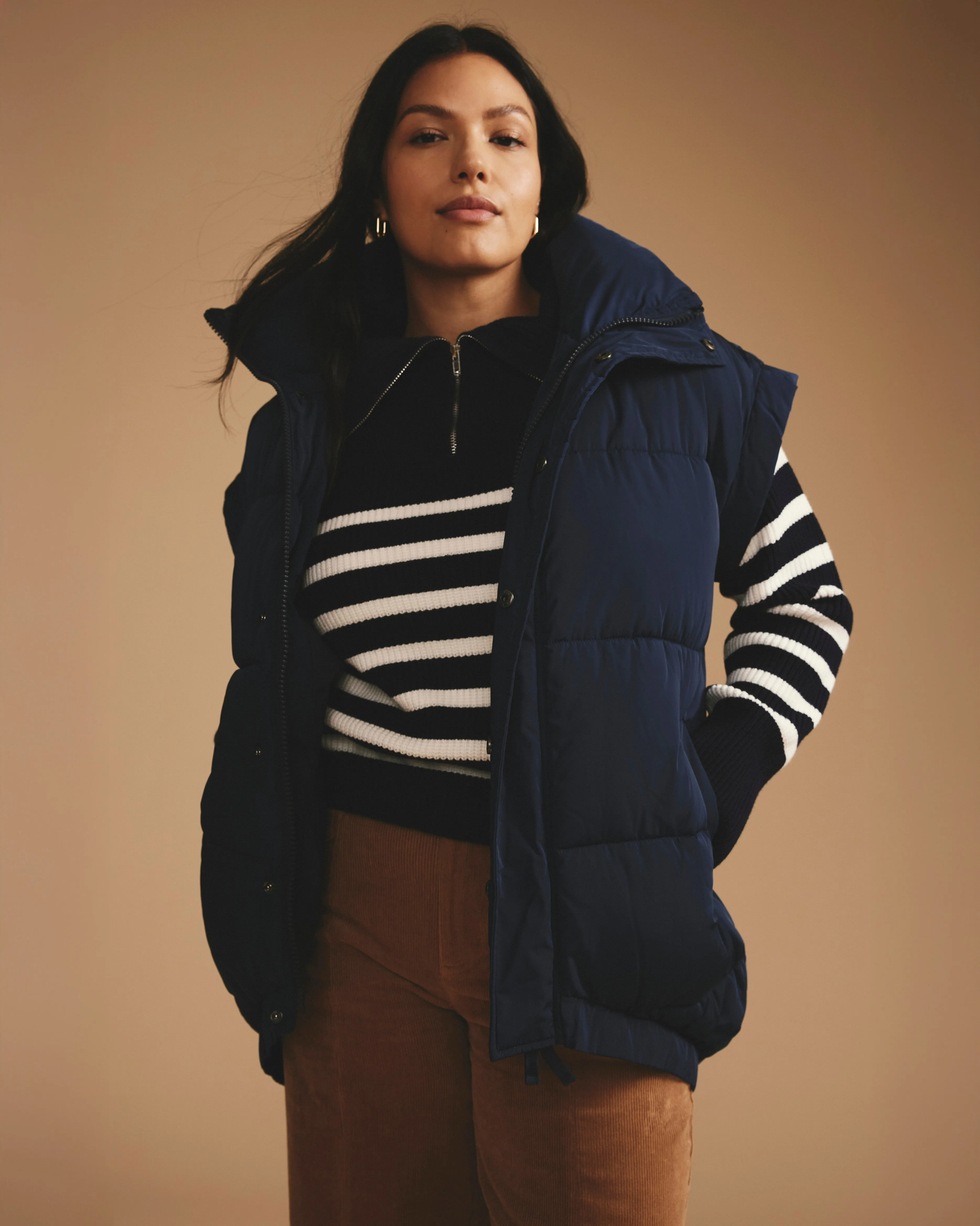 Paparazzi Puffer Vest - Pageant Blue sold by Universal Standard product image thumbnail 2