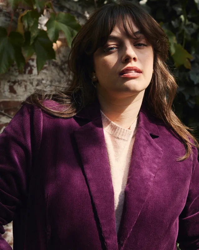 Davis Corduroy Blazer - Gamay sold by Universal Standard