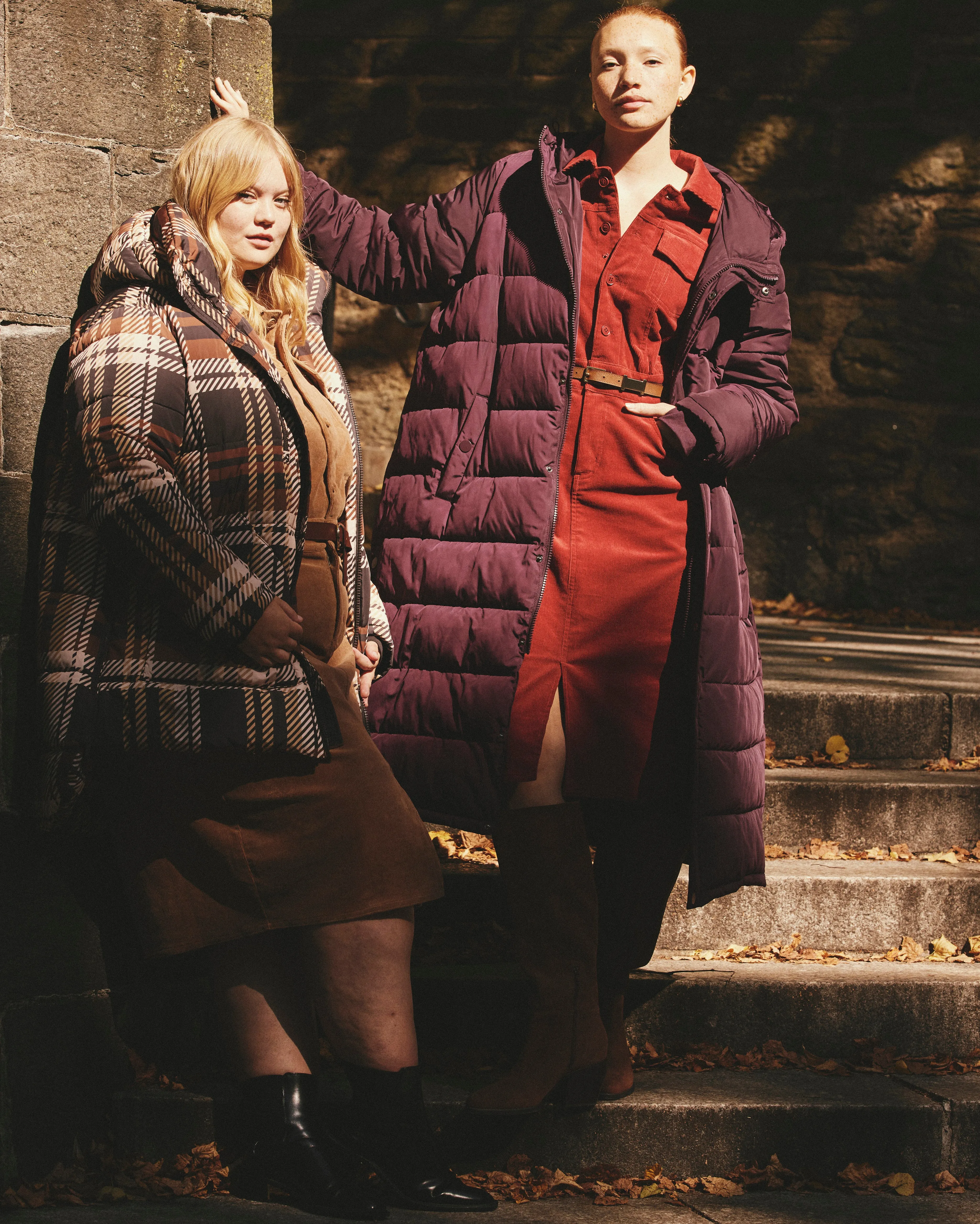 Matterhorn Mid Hooded Puffer - Brindle Chai sold by Universal Standard product image thumbnail 2