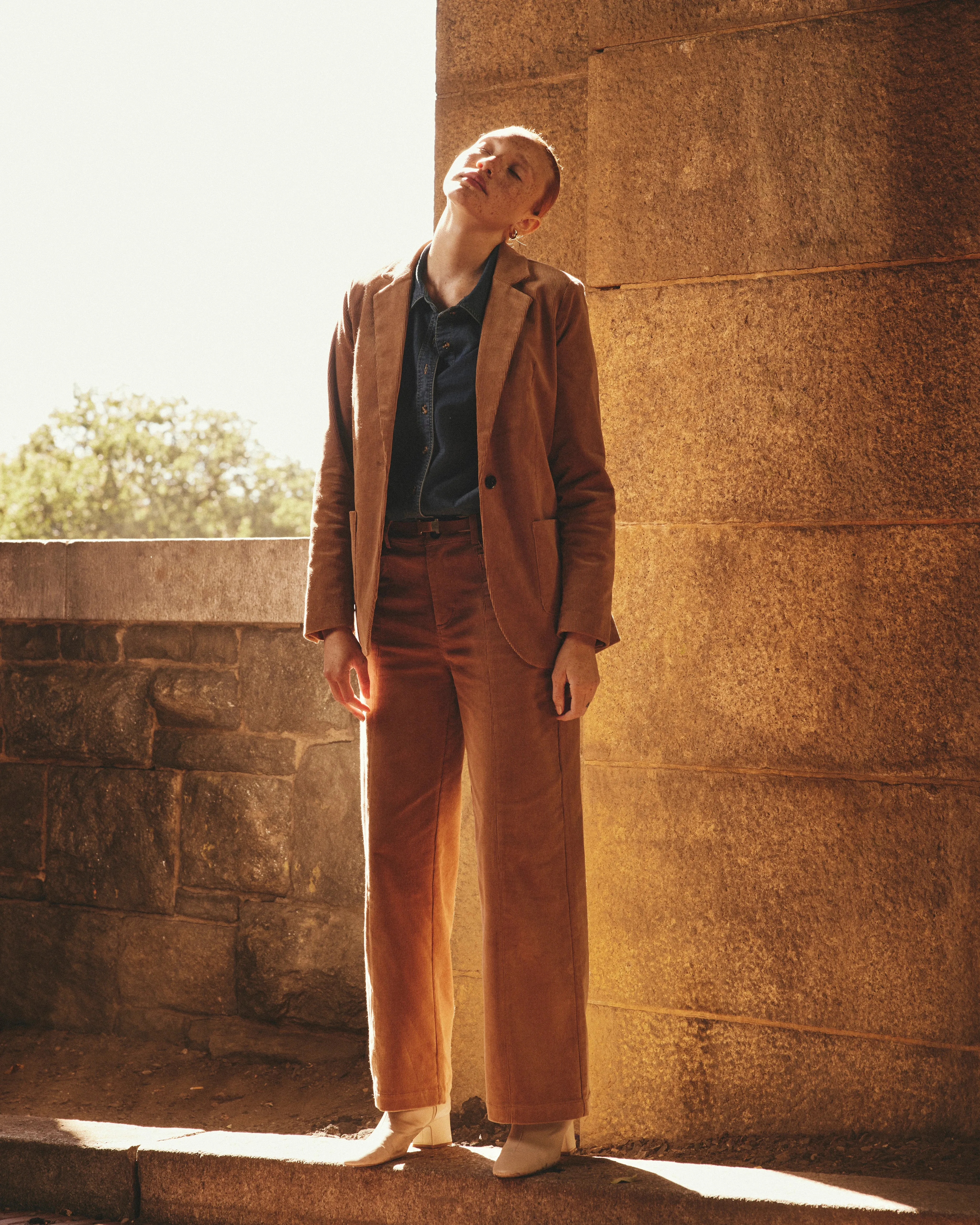 Davis Corduroy Blazer - Classic Camel sold by Universal Standard product image thumbnail 5