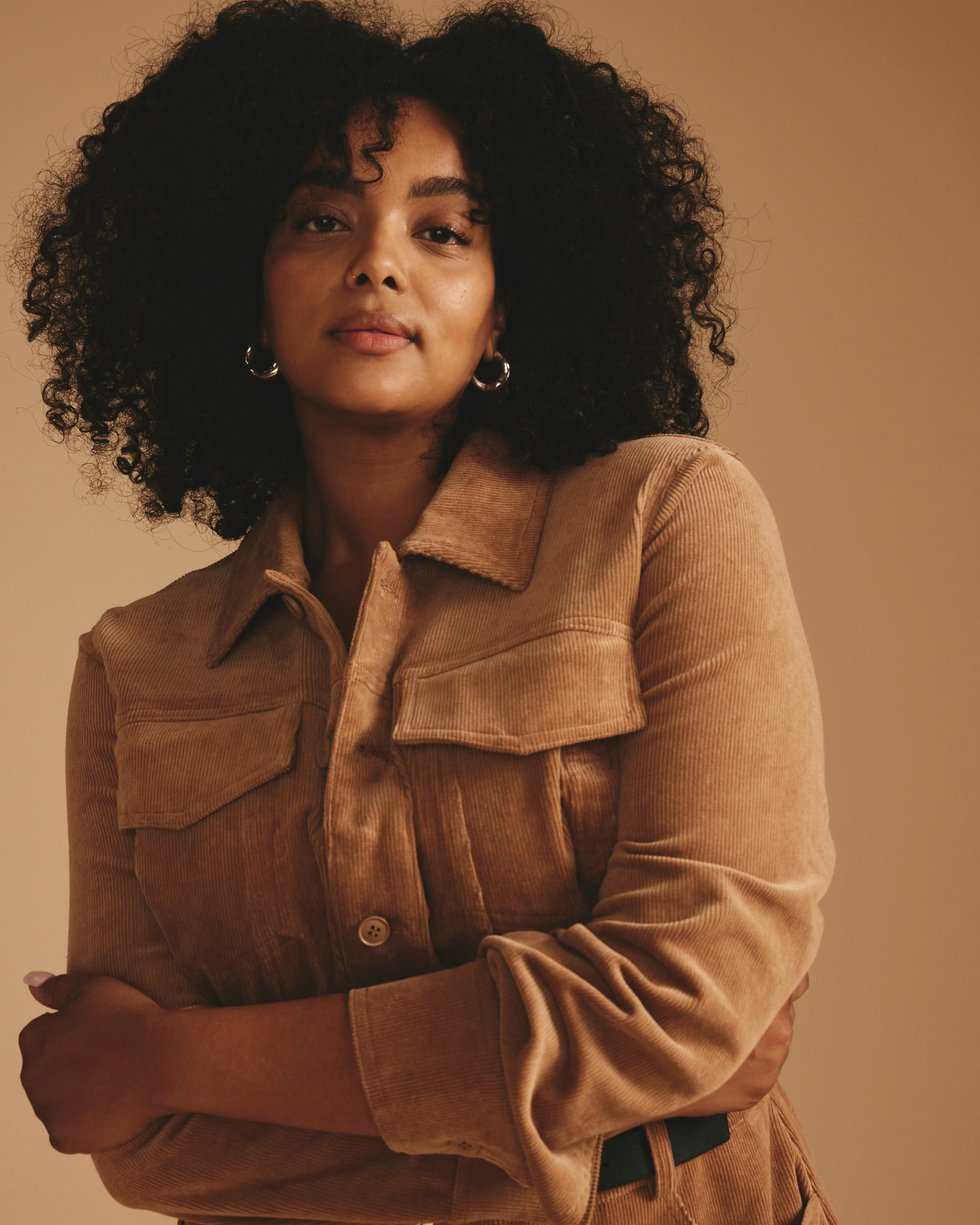 Dakota Corduroy Dress - Classic Camel sold by Universal Standard product image thumbnail 4