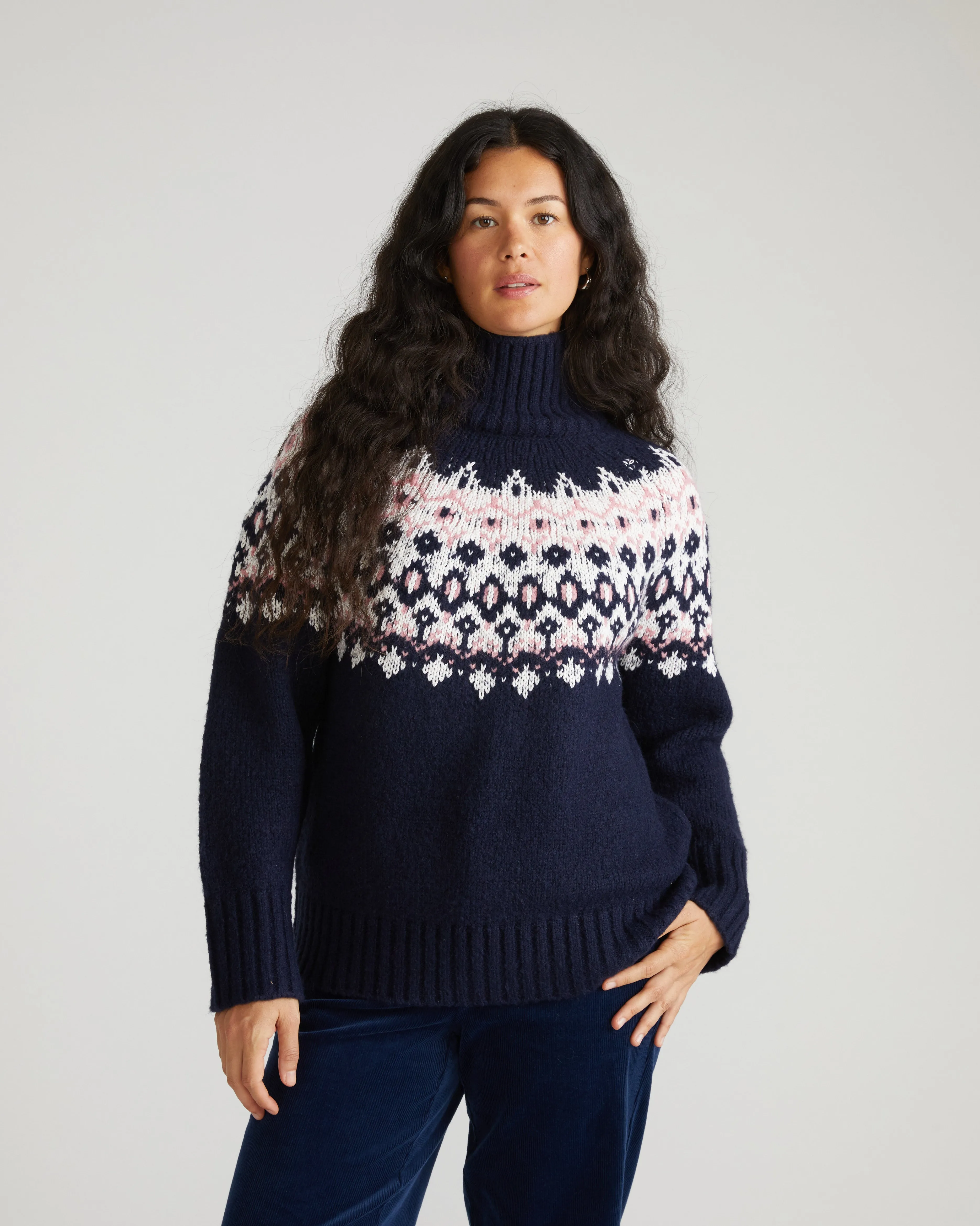 Fair Isle Sweater - Nordic Sea Fair Isle sold by Universal Standard product image thumbnail 5