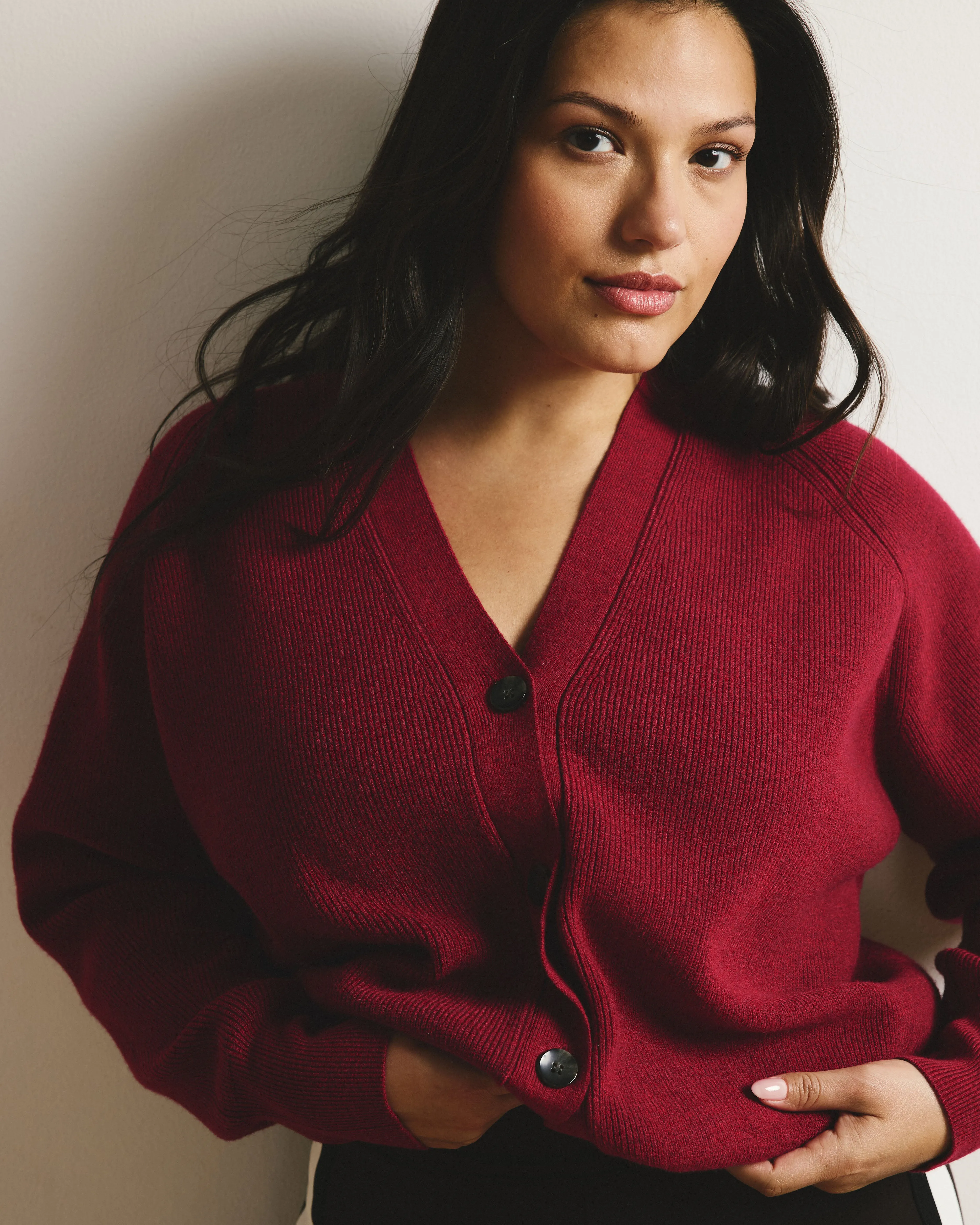Better-Than-Wool Cardigan - Wild Rose sold by Universal Standard product image thumbnail 3