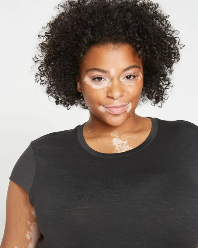 AirKnit All Day Tee - Black sold by Universal Standard