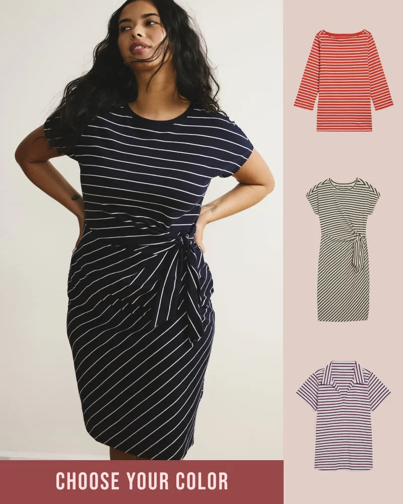 Breton Stripe Bundle sold by Universal Standard product image thumbnail 2