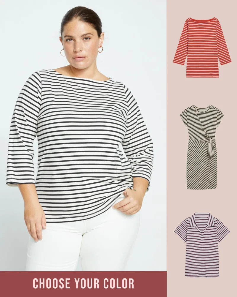 Breton Stripe Bundle sold by Universal Standard product image thumbnail 3
