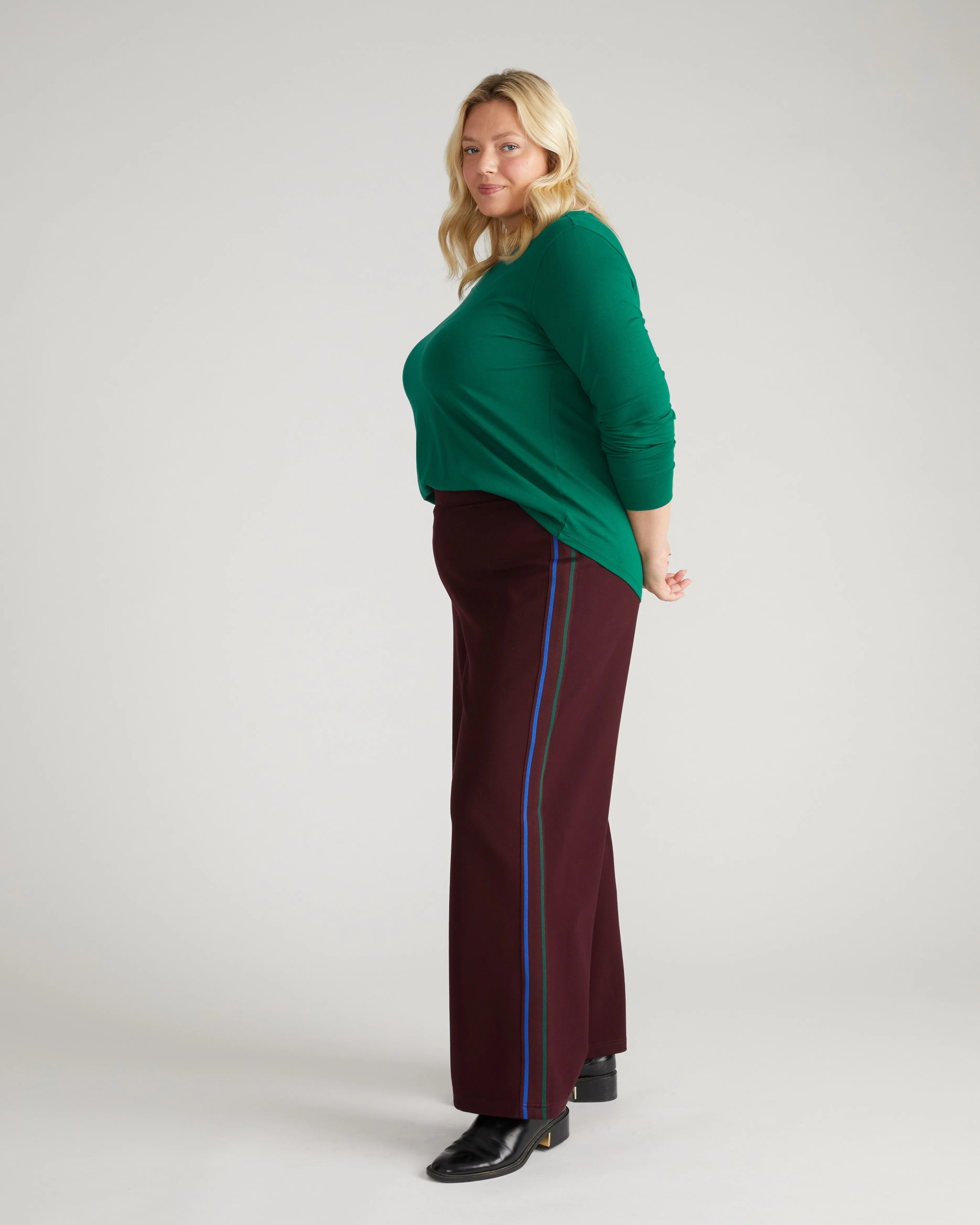 Long Sleeve Tee Rex - Aventurine sold by Universal Standard product image thumbnail 3