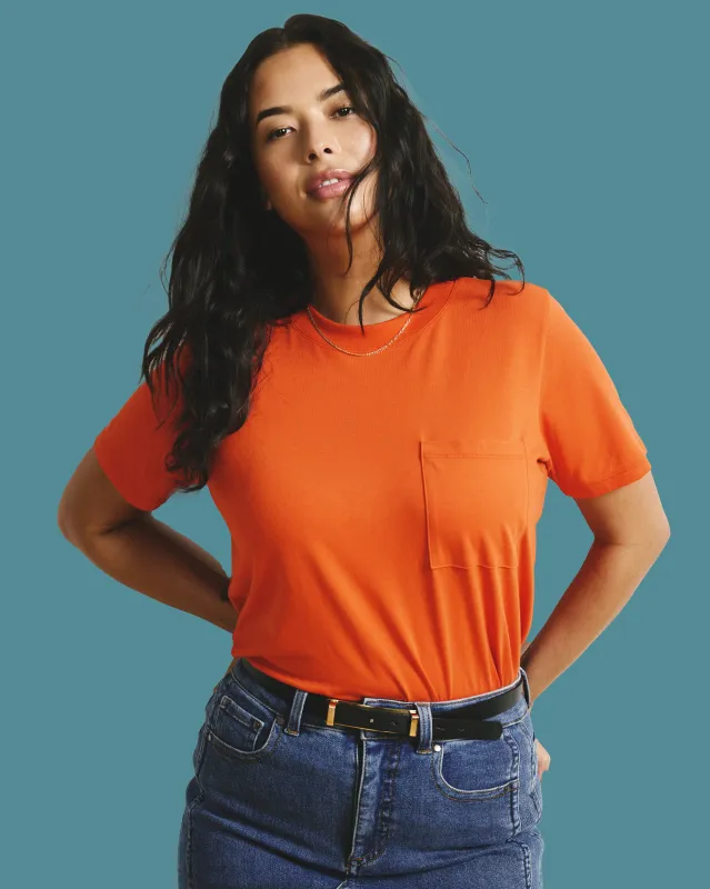 Garcon Tee - Poppy sold by Universal Standard