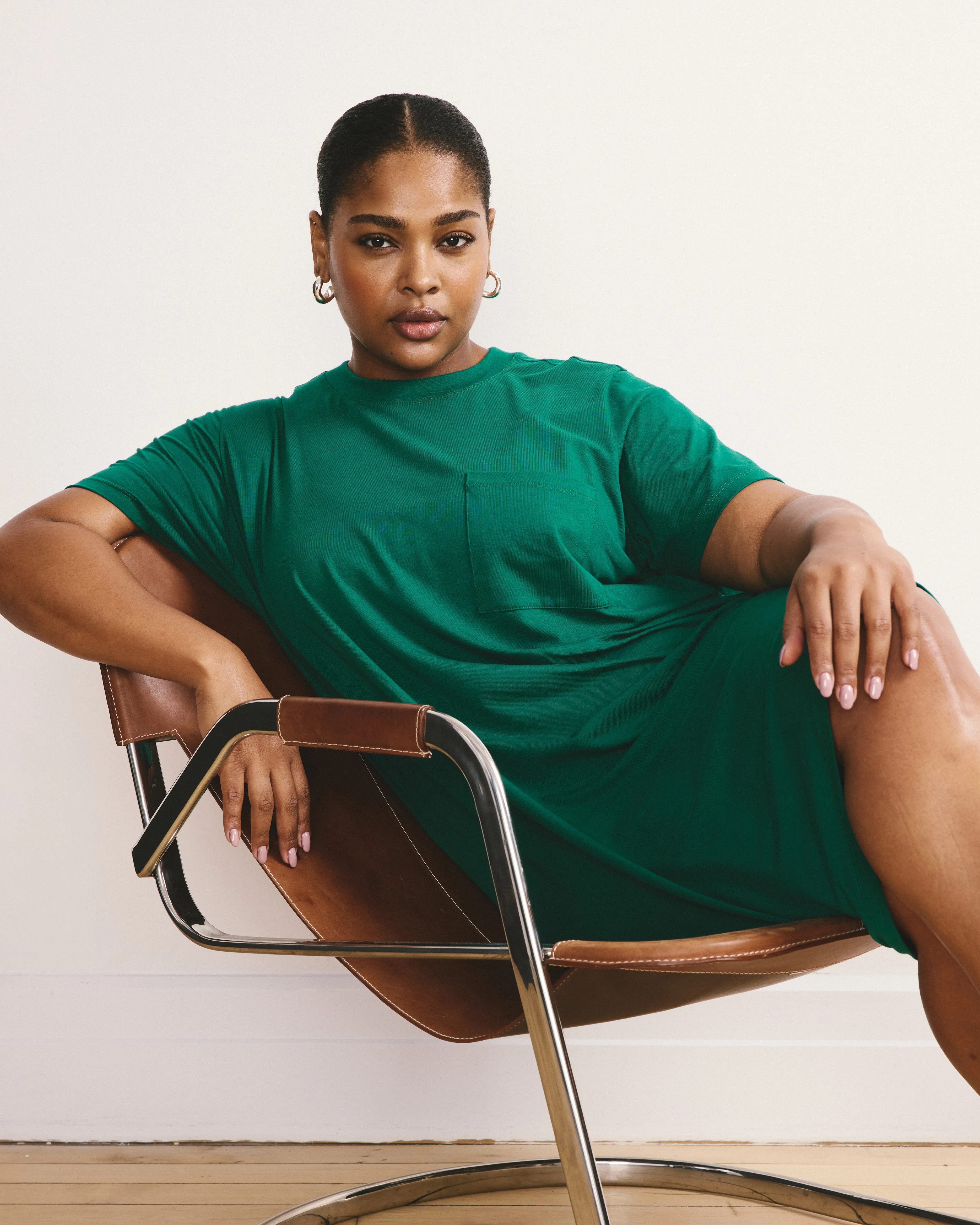 Garcon Tee Dress - Aventurine sold by Universal Standard product image thumbnail 3
