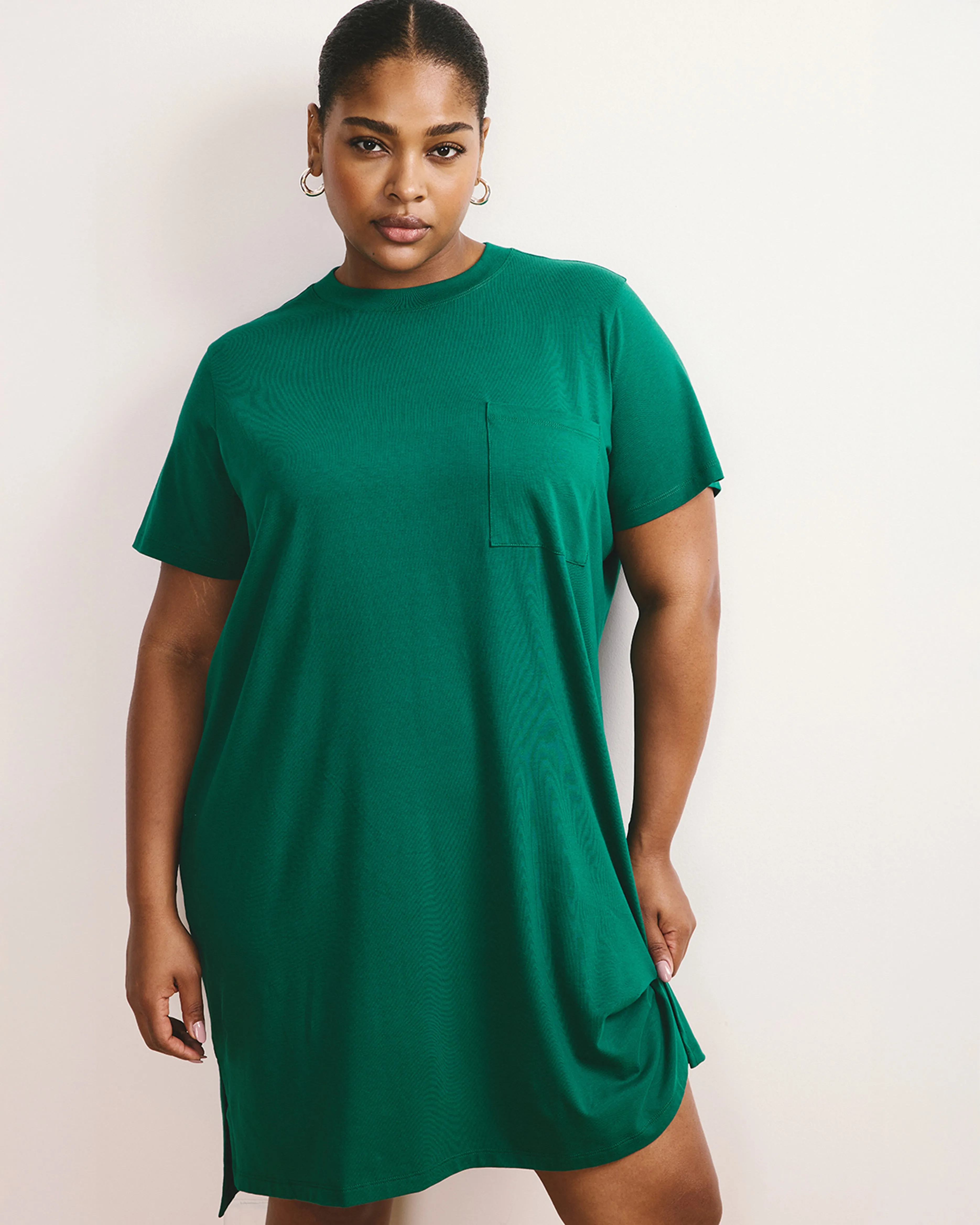Garcon Tee Dress - Aventurine sold by Universal Standard product image thumbnail 2