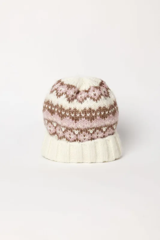 Fair Isle Beanie sold by Universal Standard