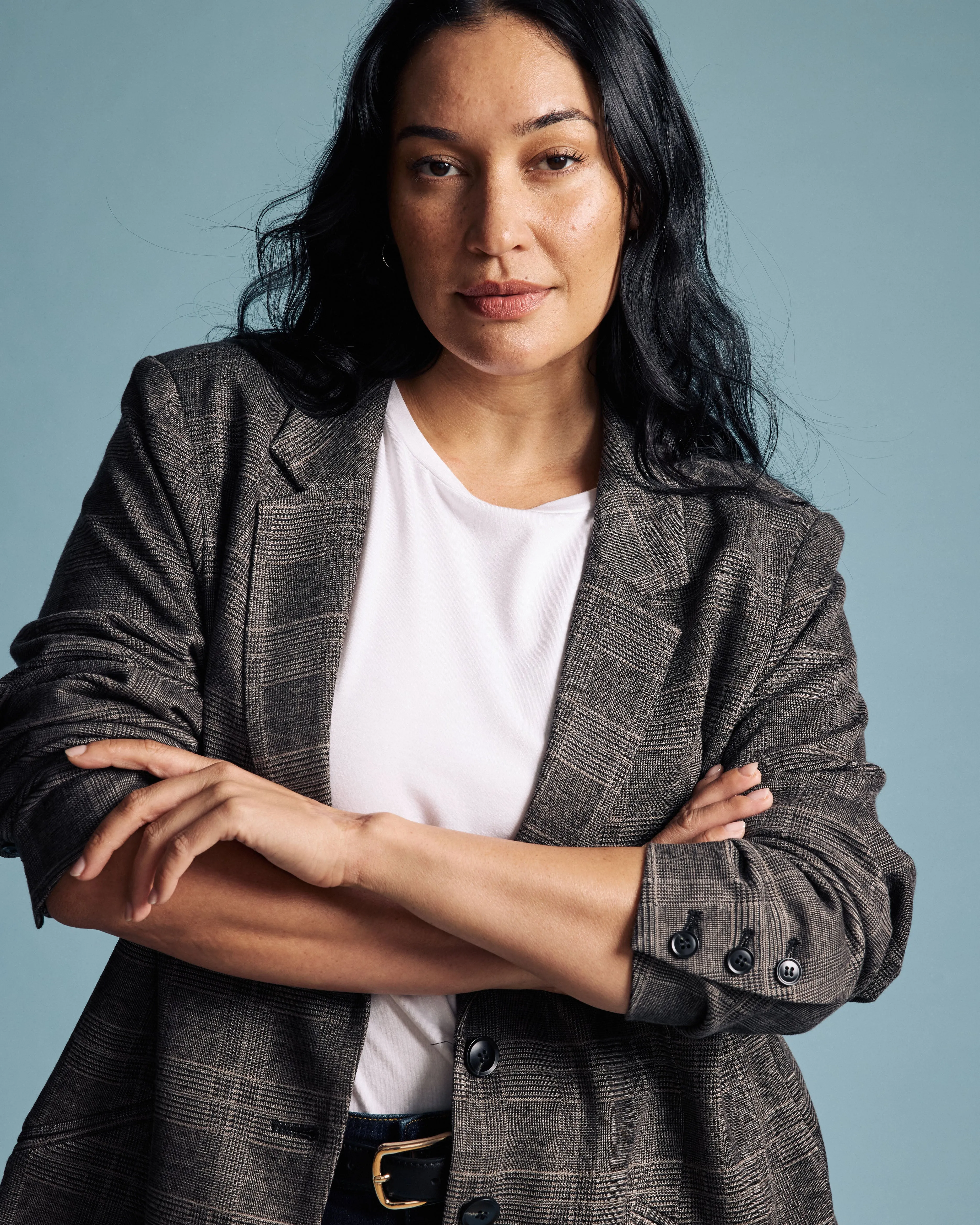 Beas Ponte Blazer - British Plaid sold by Universal Standard product image thumbnail 2