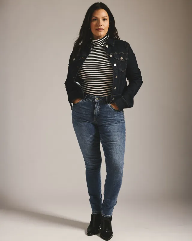 Seine High Rise Skinny Jeans 30 Inch - Vintage Indigo sold by Universal Standard