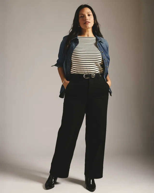 Carol High Rise High Stretch Jeans - Jet Black sold by Universal Standard