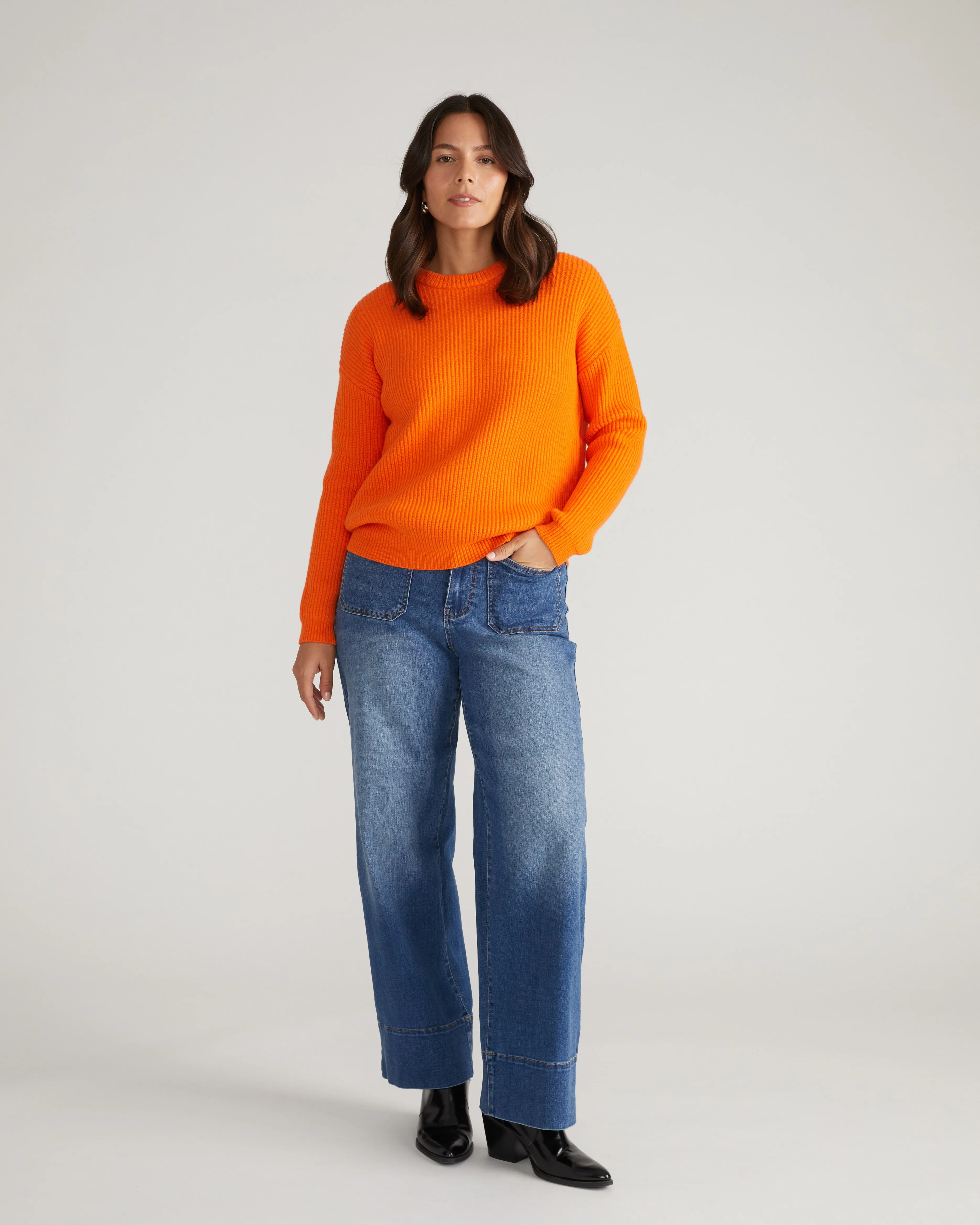 Bruno Sweater - Icelandic Poppy sold by Universal Standard product image thumbnail 4