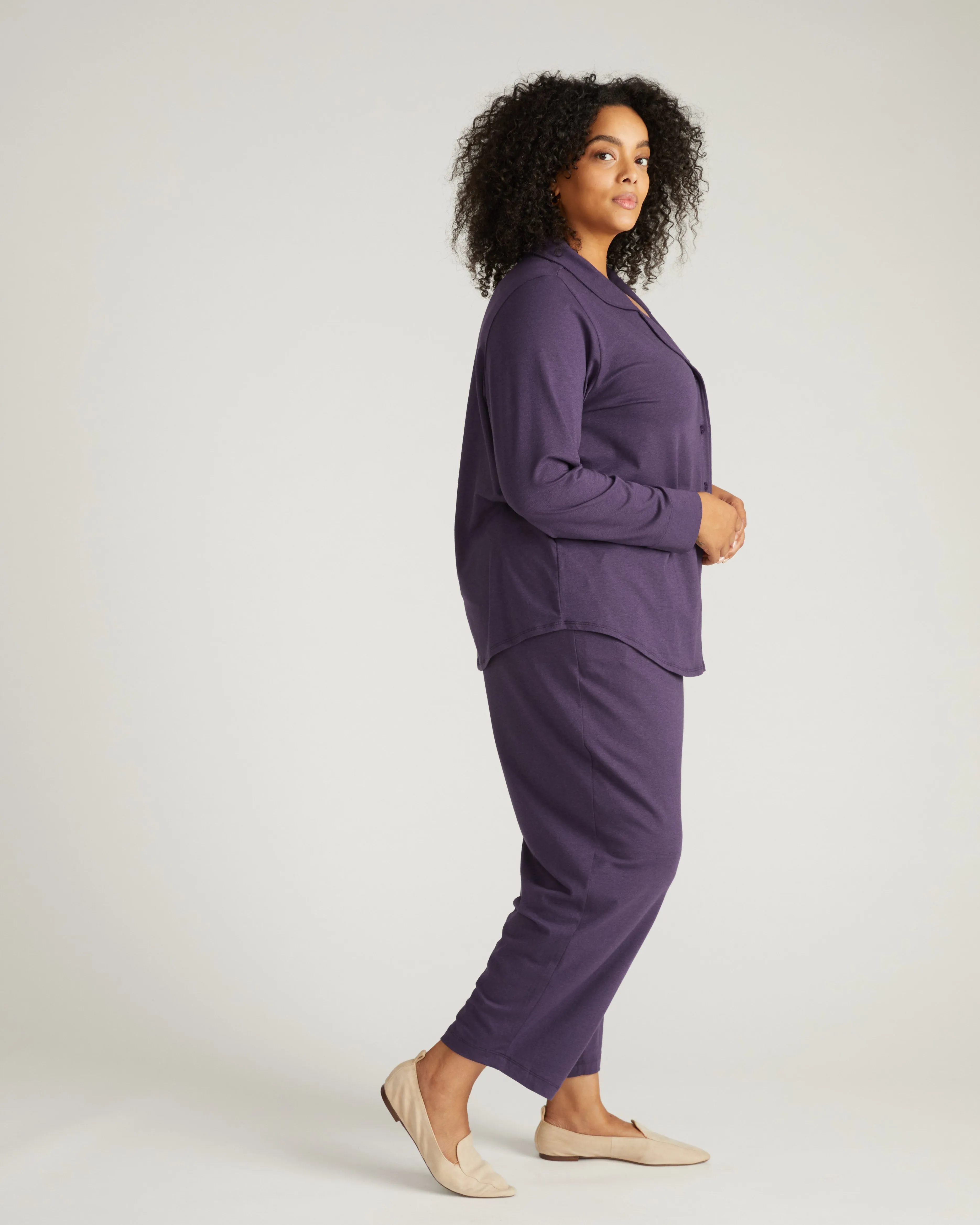 Panama Pajama Set - Anthracite sold by Universal Standard product image thumbnail 2