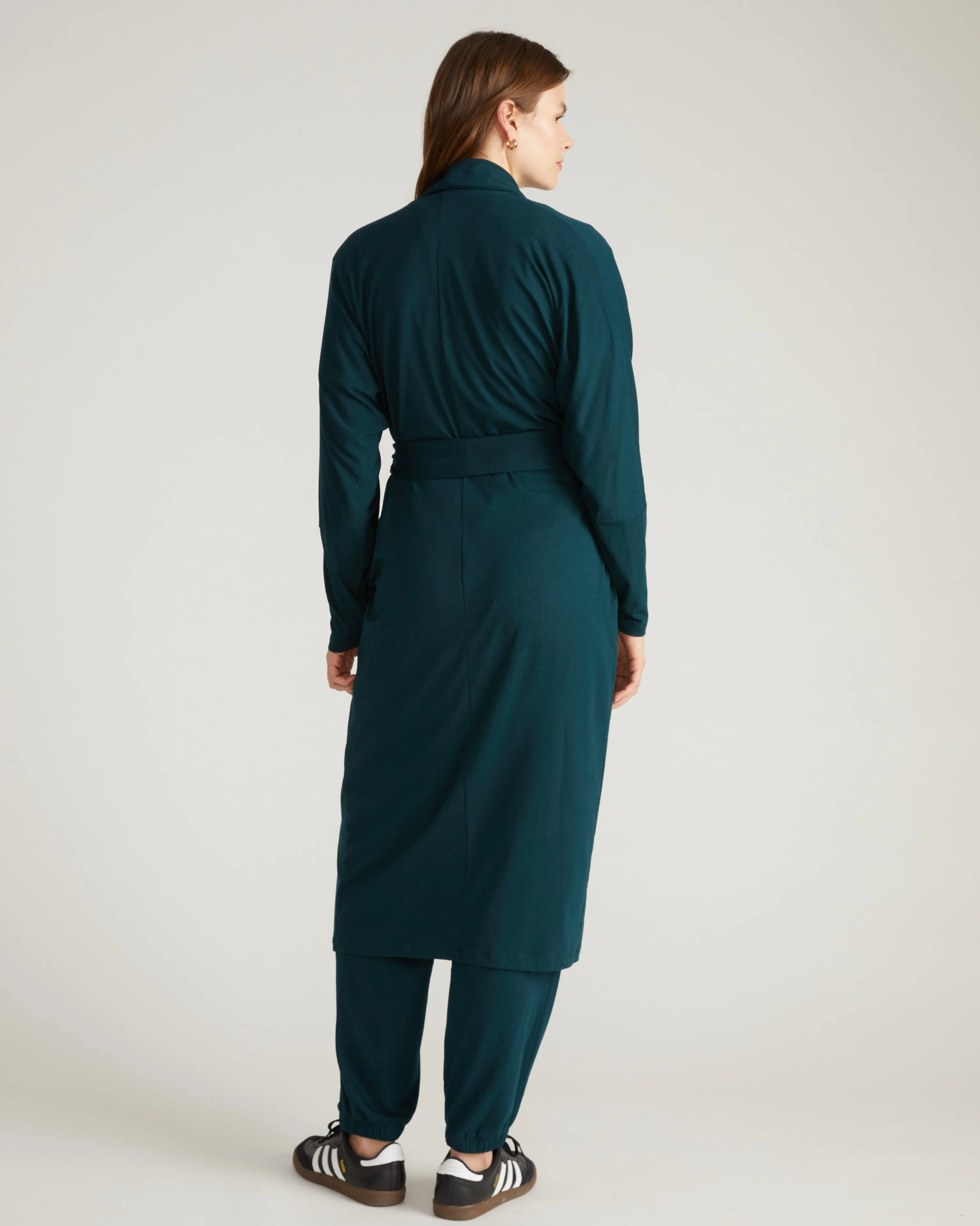 Daphne Lounge Robe - Deep Sea sold by Universal Standard product image thumbnail 3