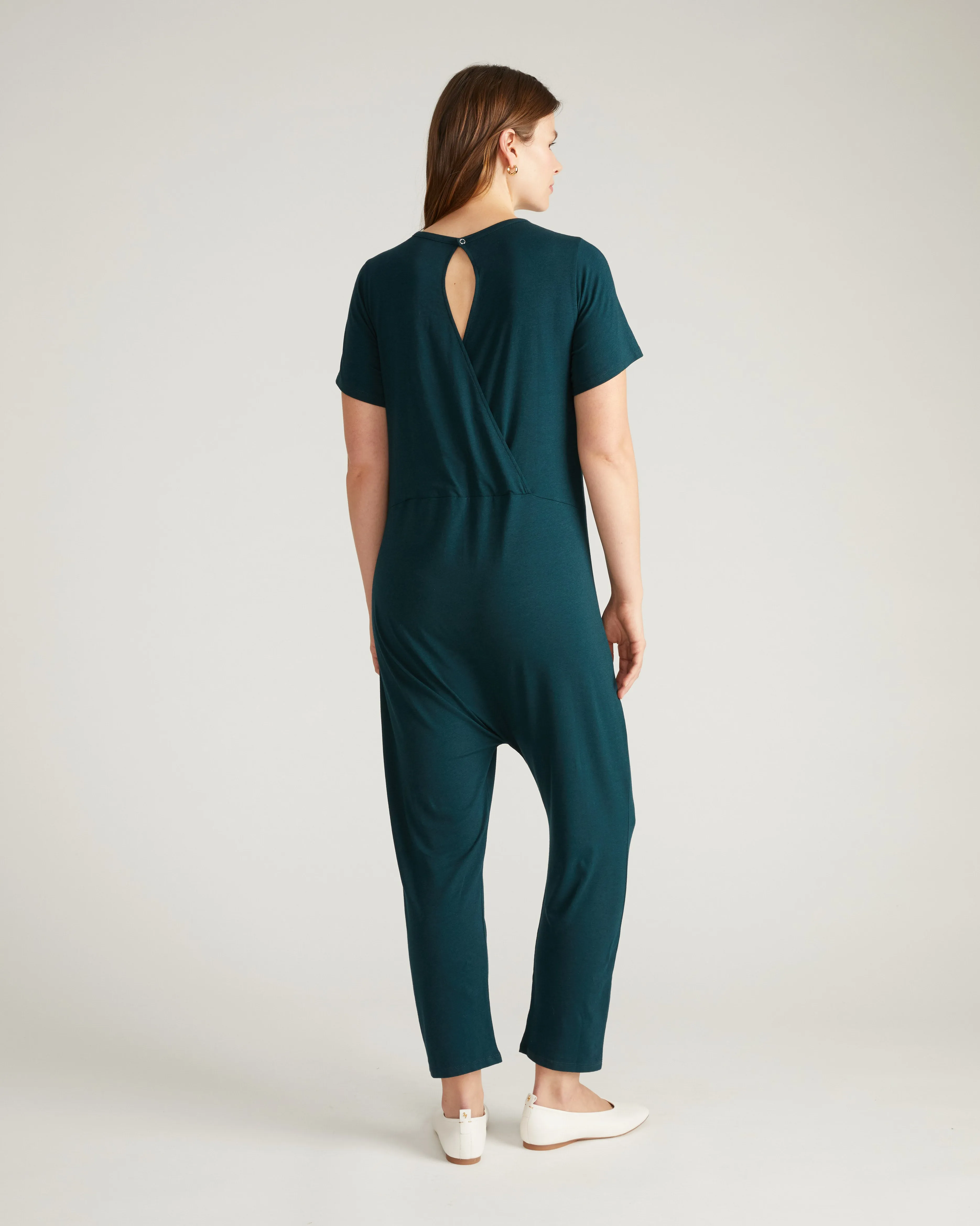 Ilona Lounge Jumpsuit - Deep Sea sold by Universal Standard product image thumbnail 3