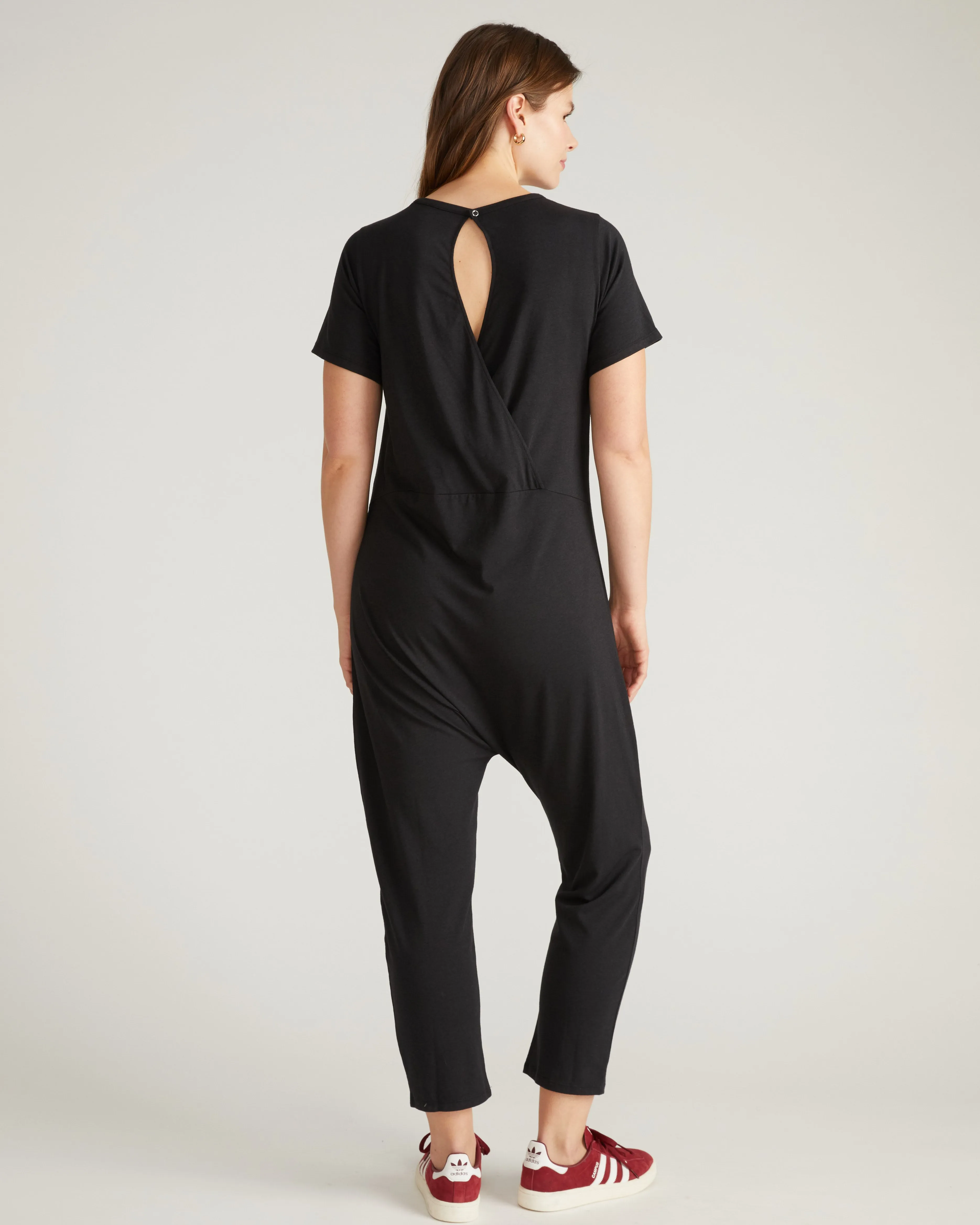 Ilona Lounge Jumpsuit - Black sold by Universal Standard product image thumbnail 3