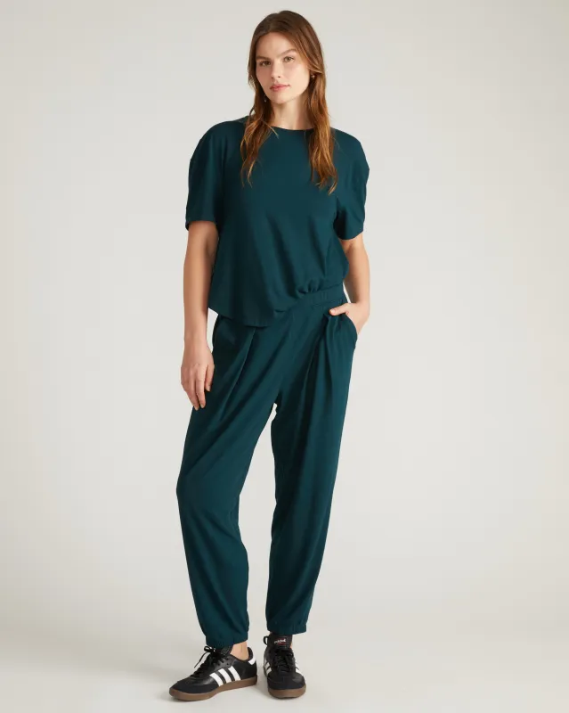 Wendy Lounge Jogger - Deep Sea sold by Universal Standard