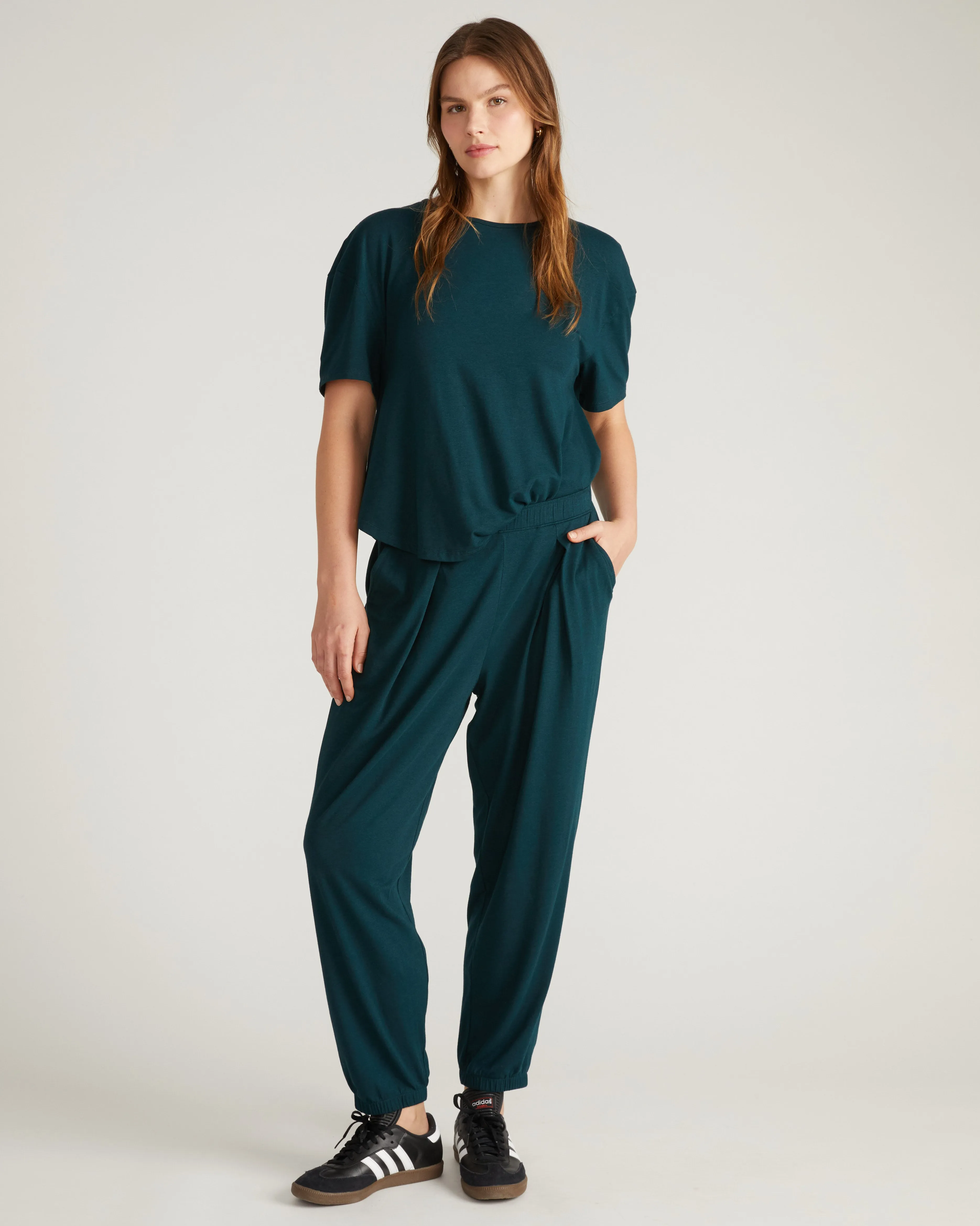 Wendy Lounge Jogger - Deep Sea sold by Universal Standard