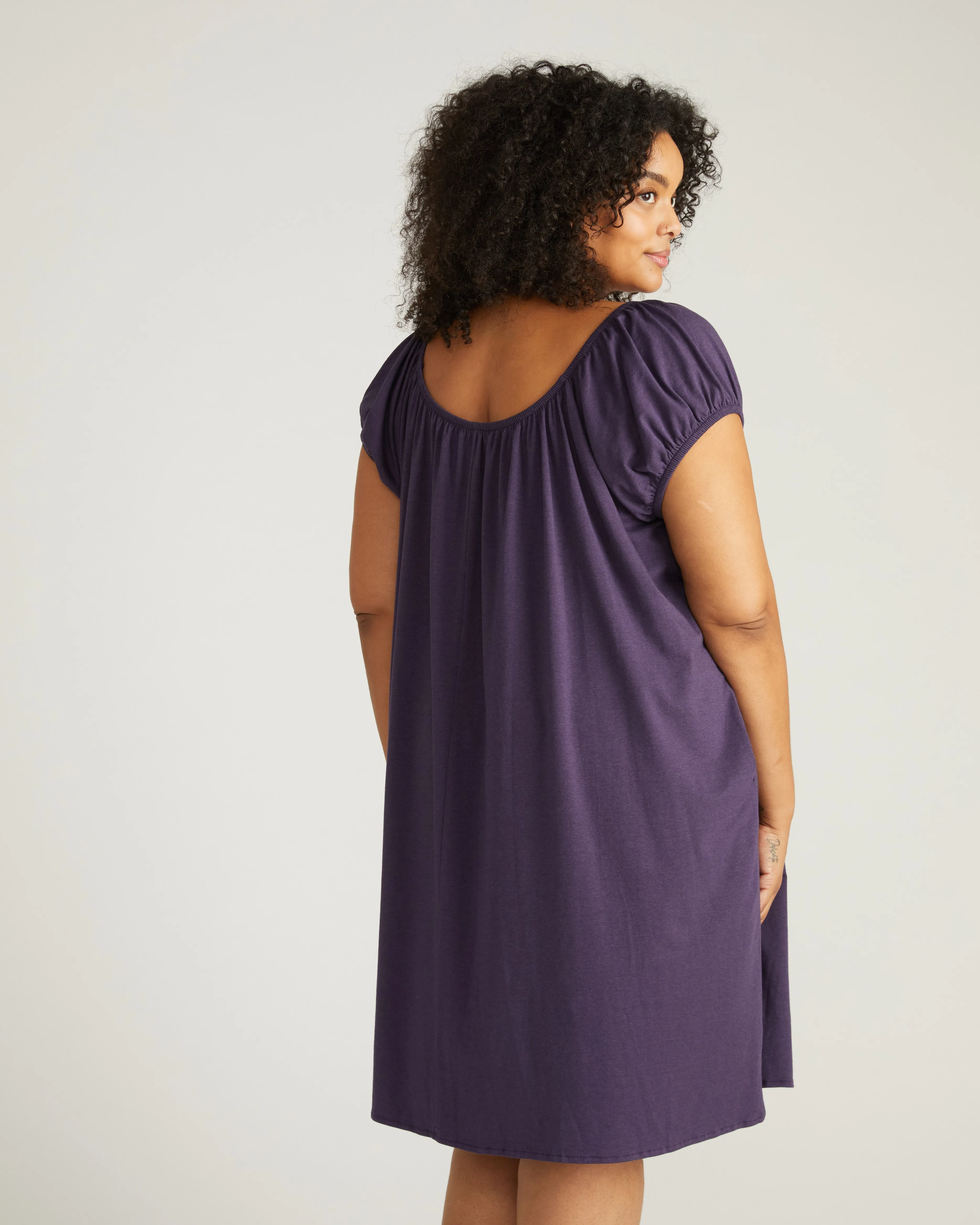 Lilian Short Sleep Dress - Anthracite sold by Universal Standard product image thumbnail 3