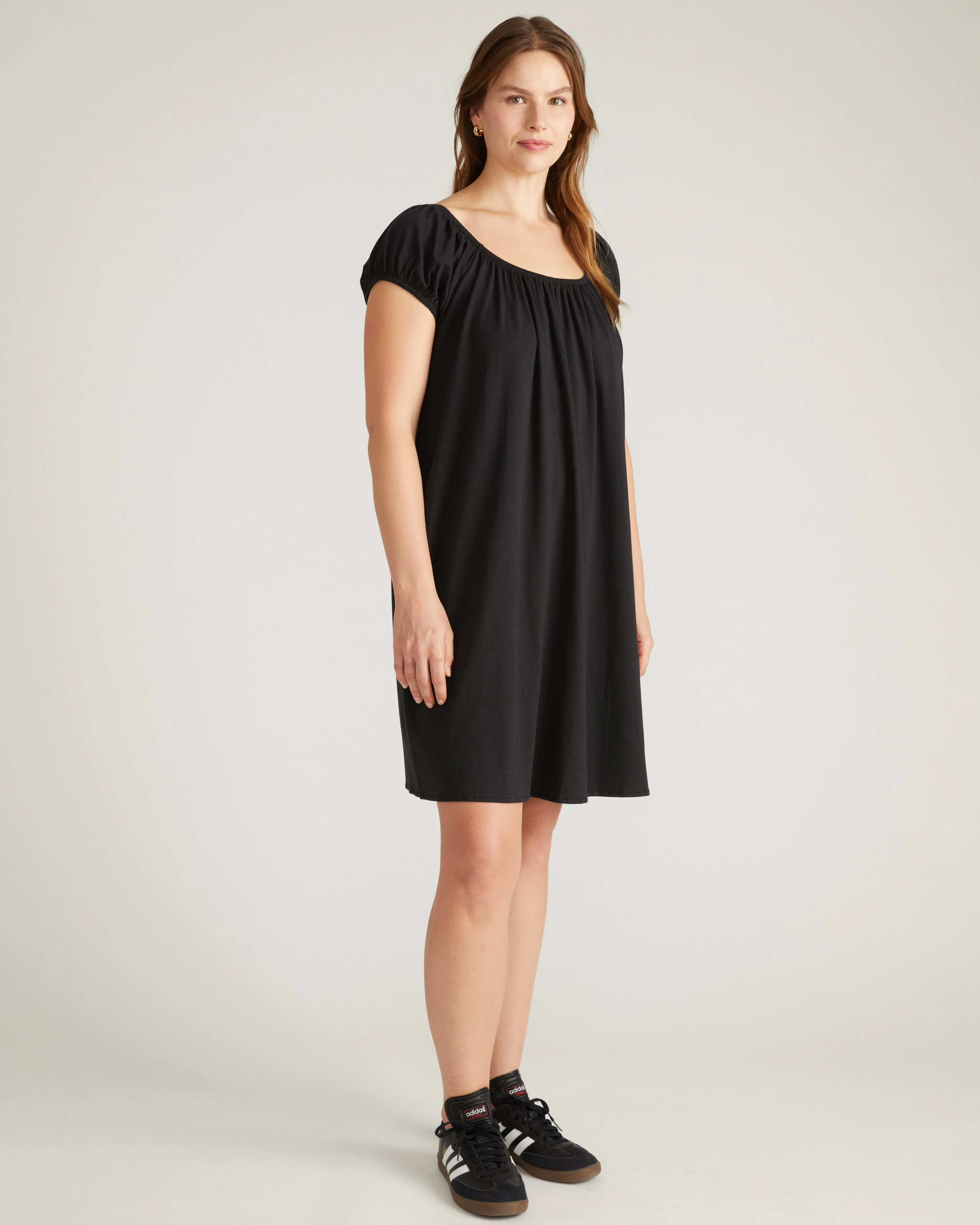 Lilian Short Sleep Dress - Black sold by Universal Standard product image thumbnail 2