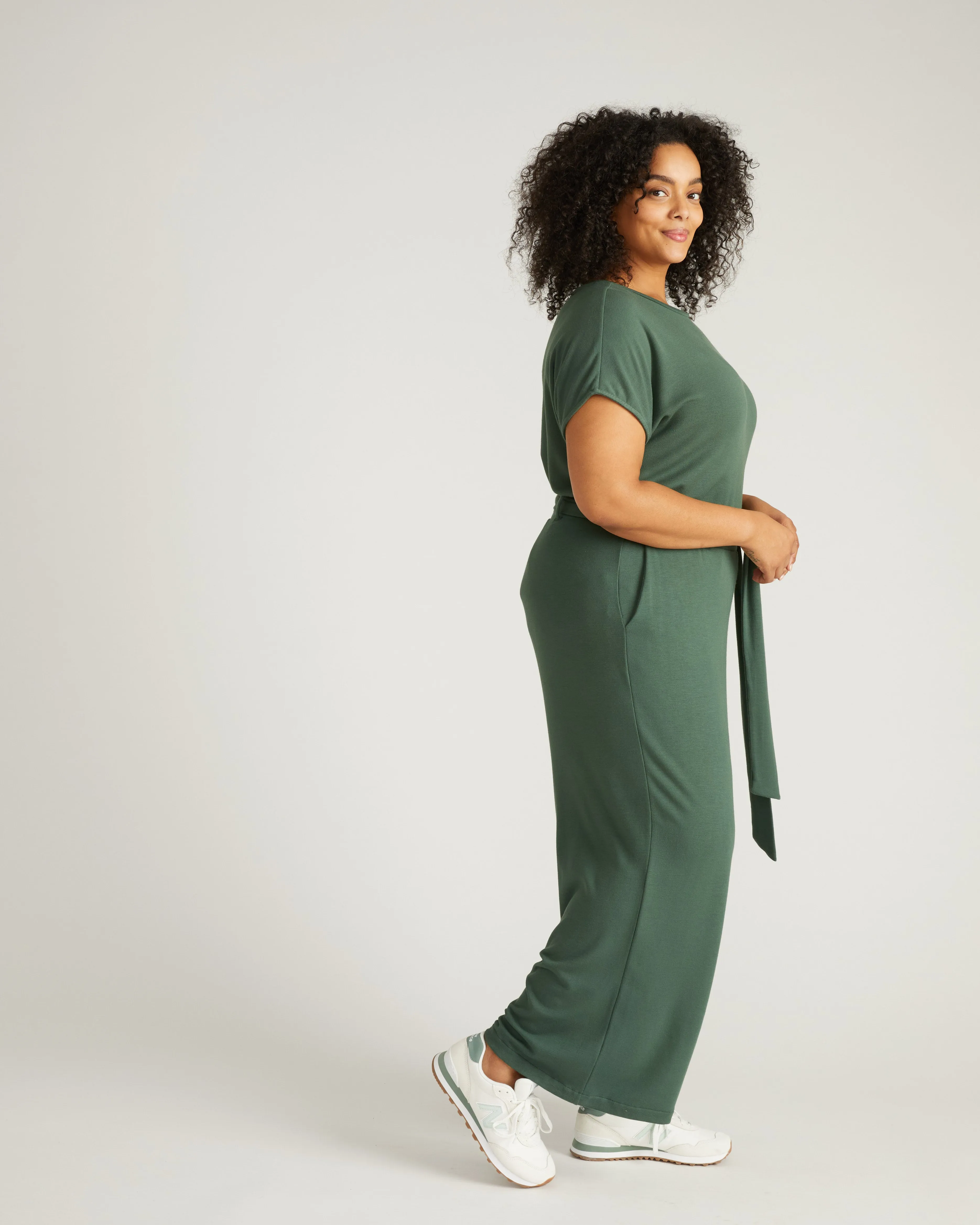 TravelKnit Wide Leg Pants - Conifer sold by Universal Standard product image thumbnail 2