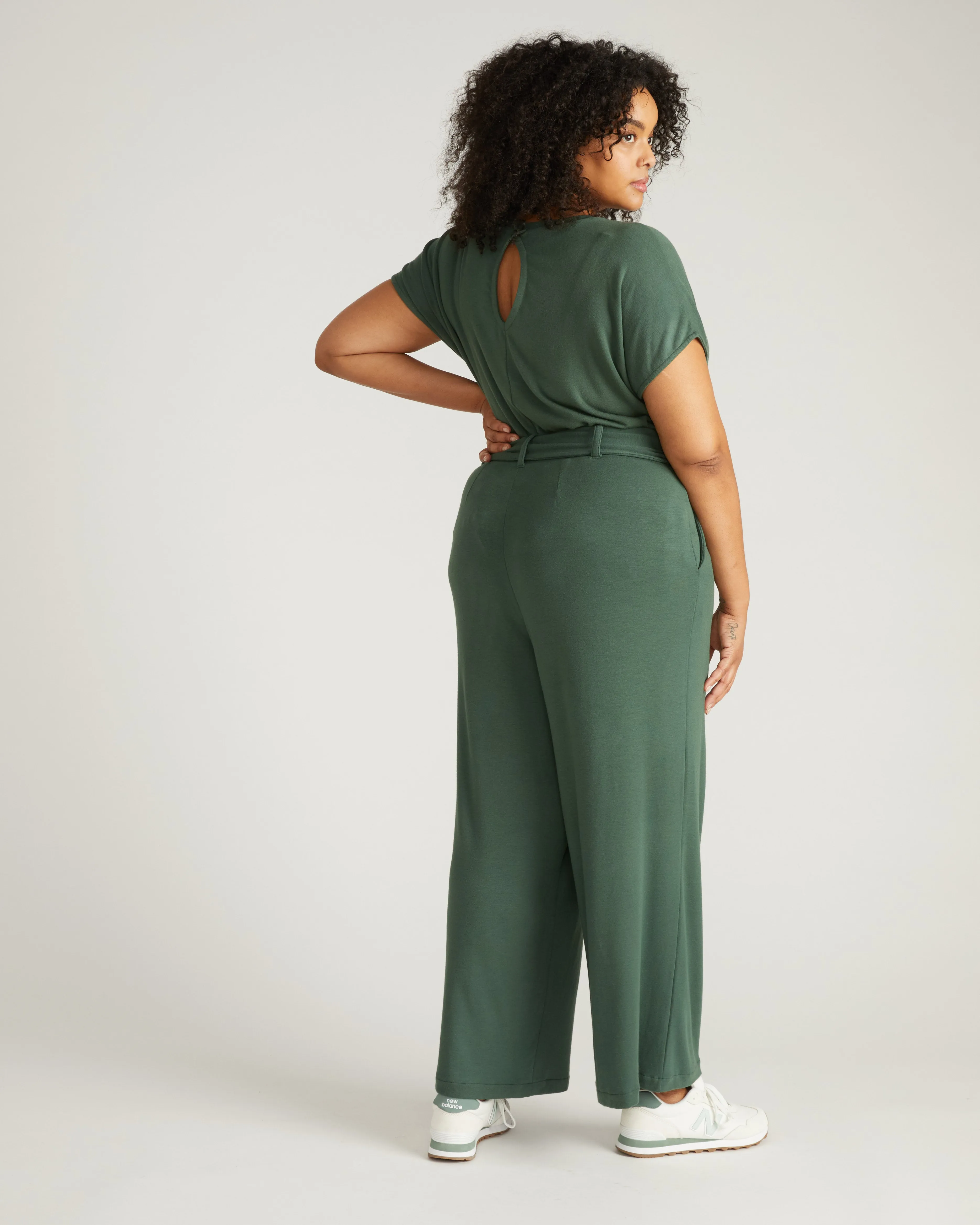 TravelKnit Wide Leg Pants - Conifer sold by Universal Standard product image thumbnail 3