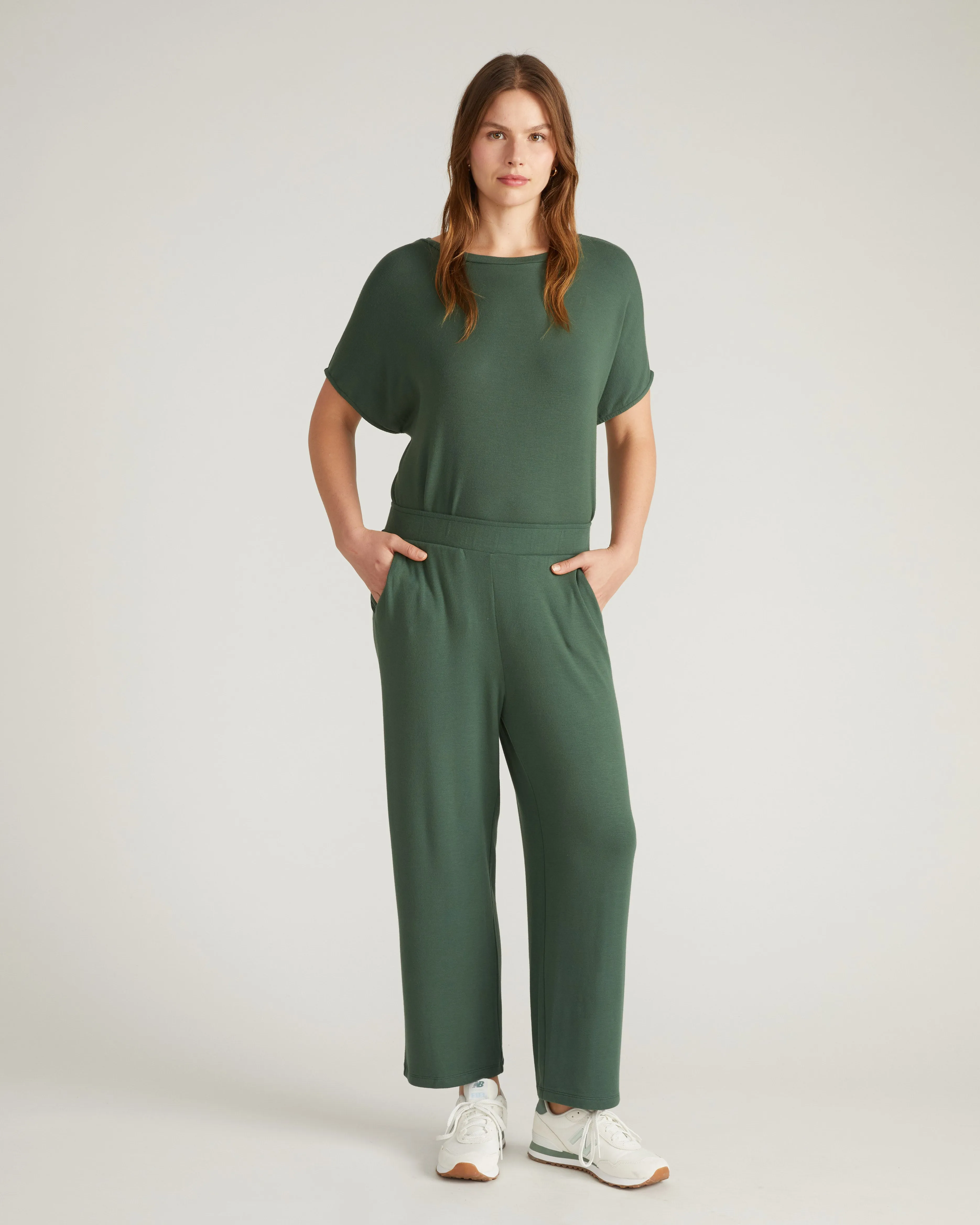 TravelKnit Relaxed Pants - Conifer sold by Universal Standard