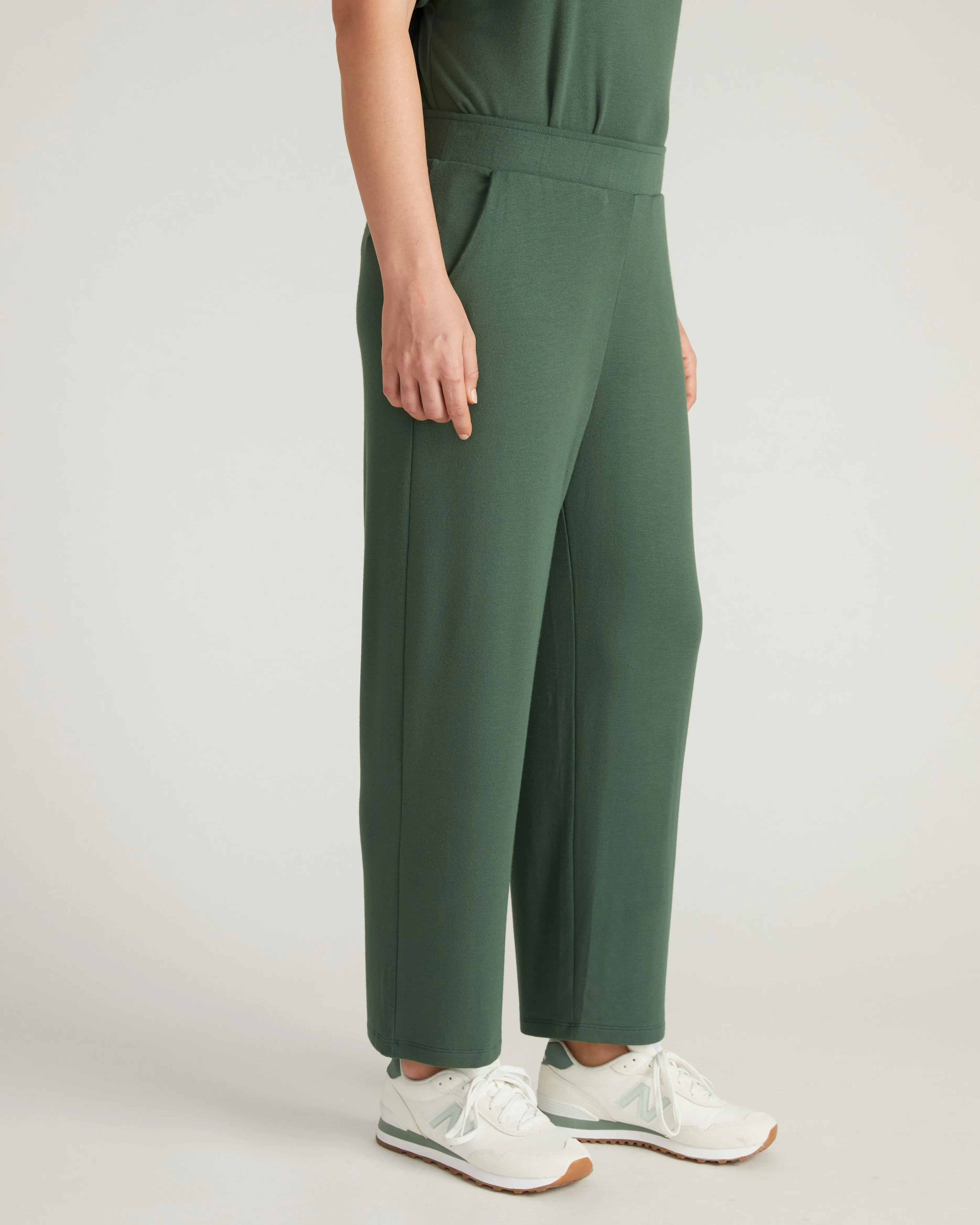 TravelKnit Relaxed Pants - Conifer sold by Universal Standard product image thumbnail 2