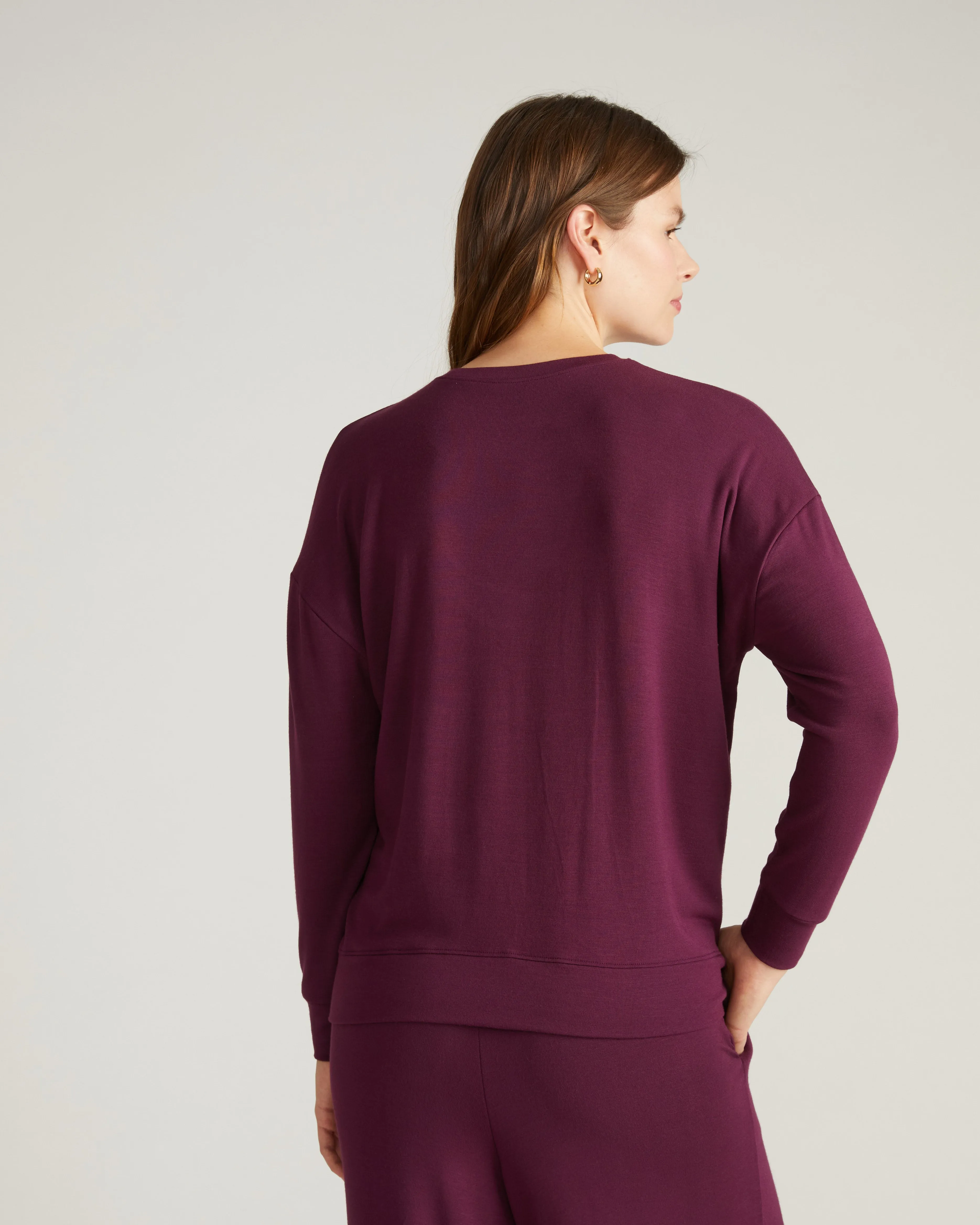 TravelKnit Sweatshirt - Gamay sold by Universal Standard product image thumbnail 3