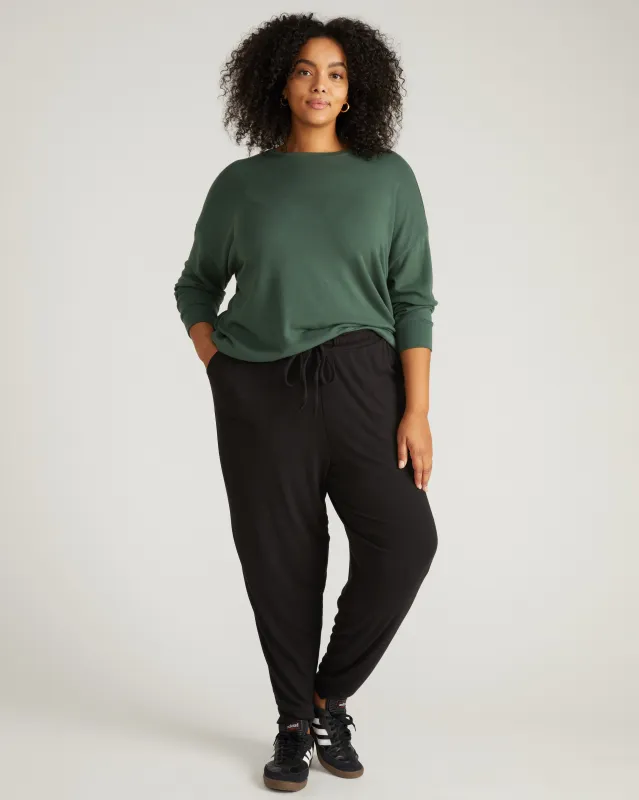 TravelKnit Signature Jogger Pants - Black sold by Universal Standard