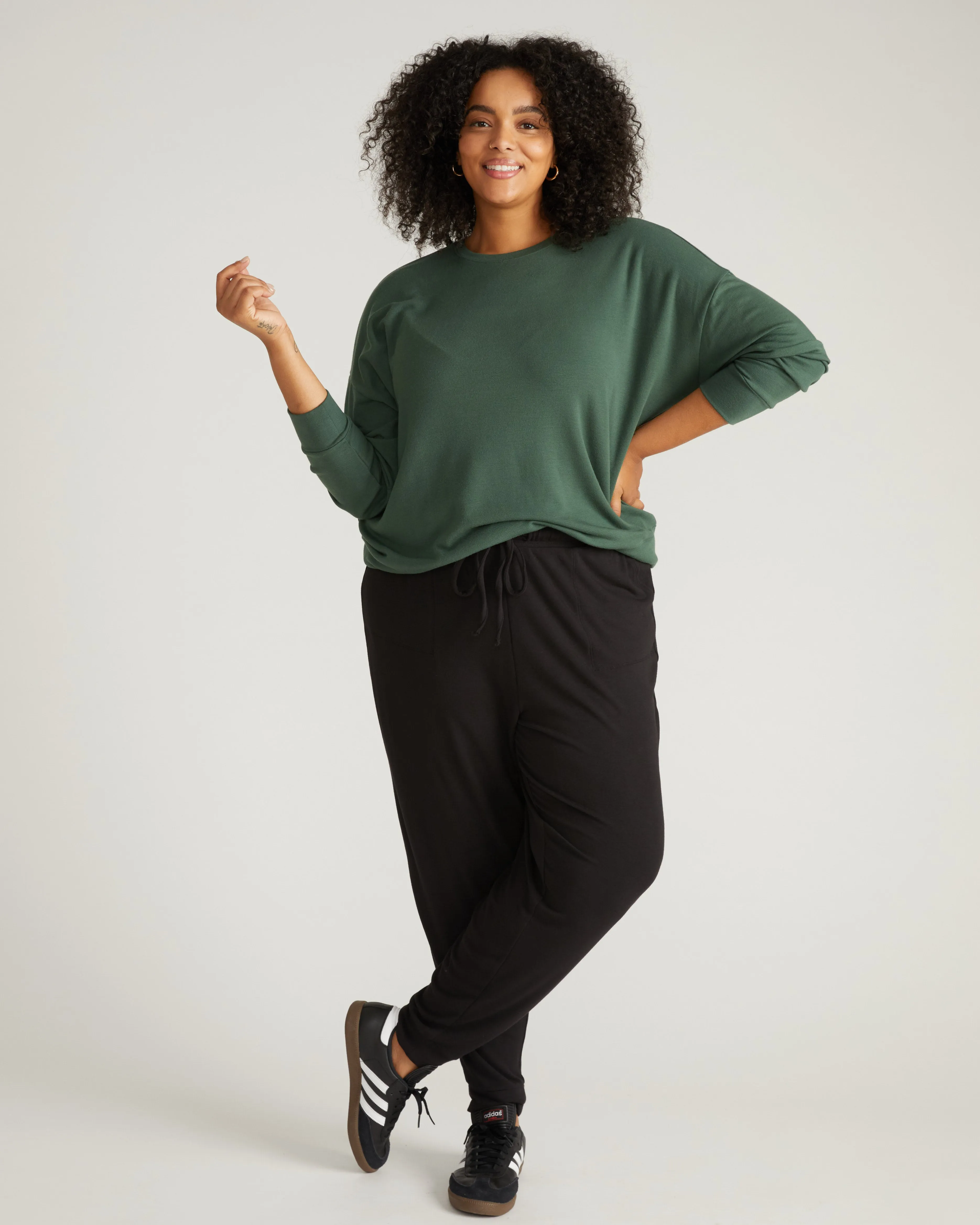 TravelKnit Signature Jogger Pants - Black sold by Universal Standard product image thumbnail 2