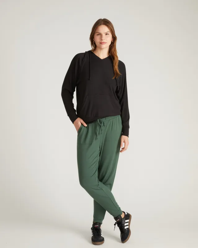 TravelKnit Signature Jogger Pants - Conifer sold by Universal Standard