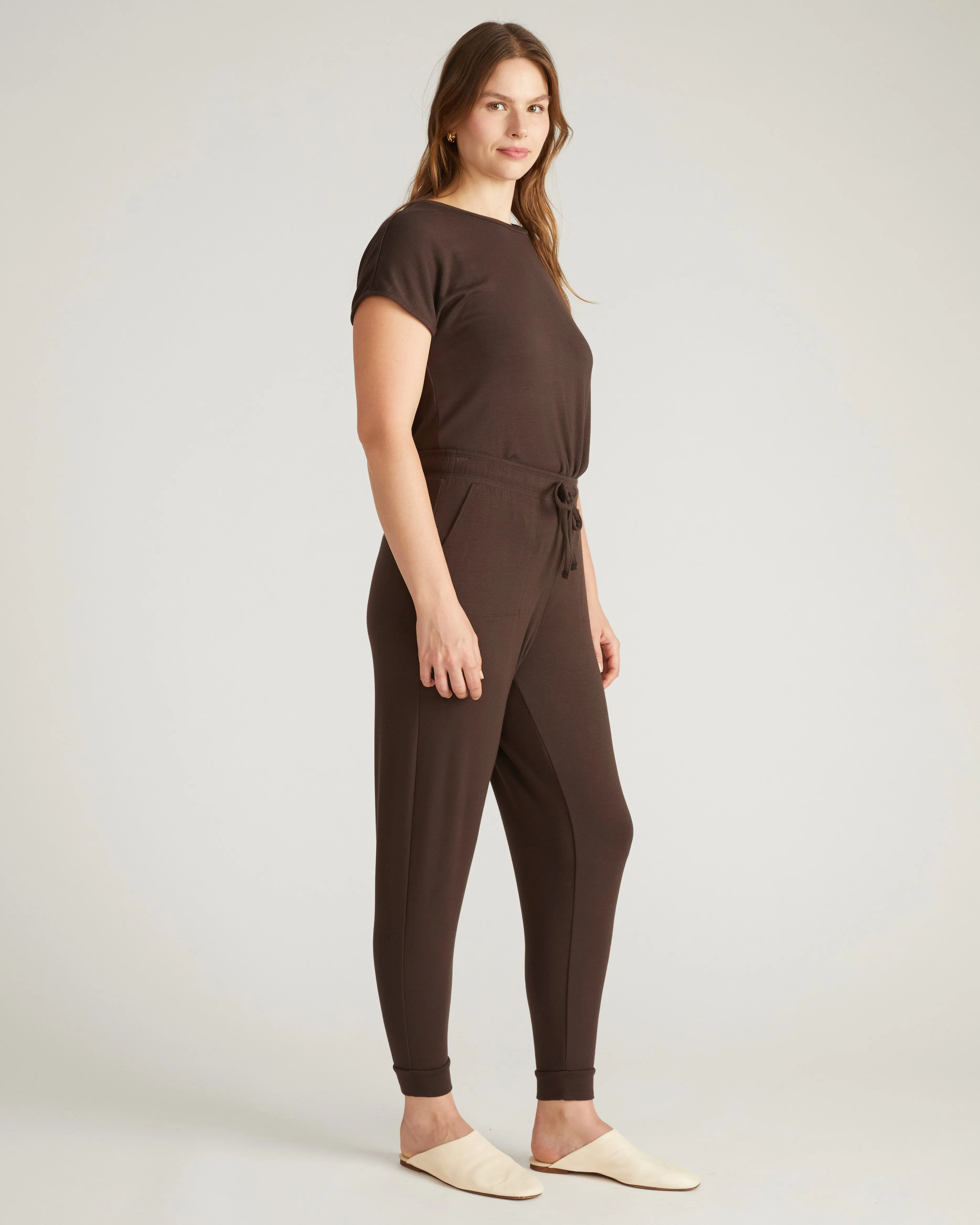 TravelKnit Signature Jogger Pants - Espresso sold by Universal Standard product image thumbnail 2