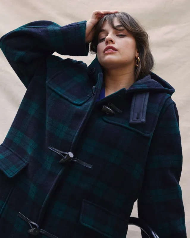 Highlands Duffle Coat - Berkshires Plaid sold by Universal Standard