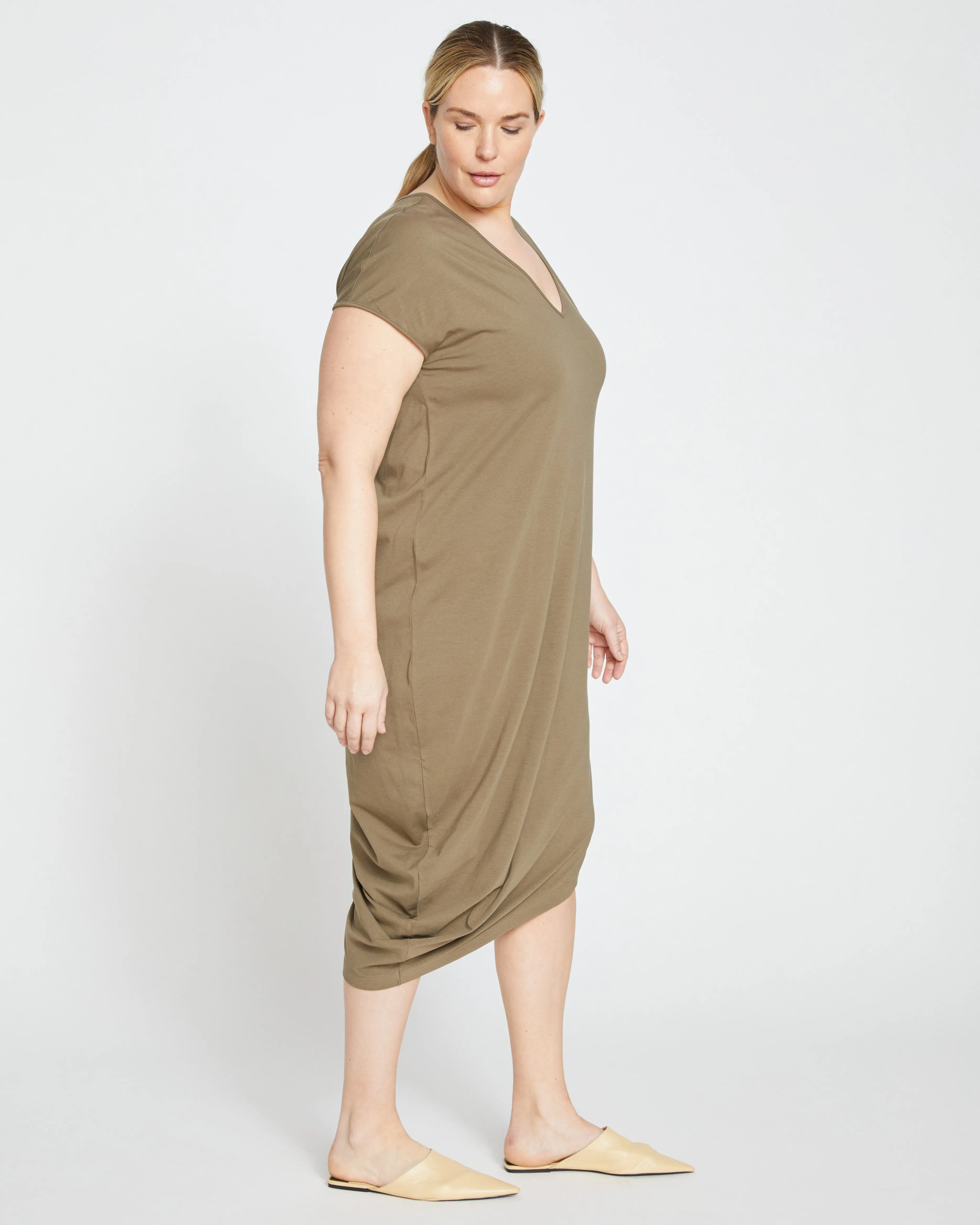 Iconic Geneva V-Neck Dress - Crocodile sold by Universal Standard product image thumbnail 3
