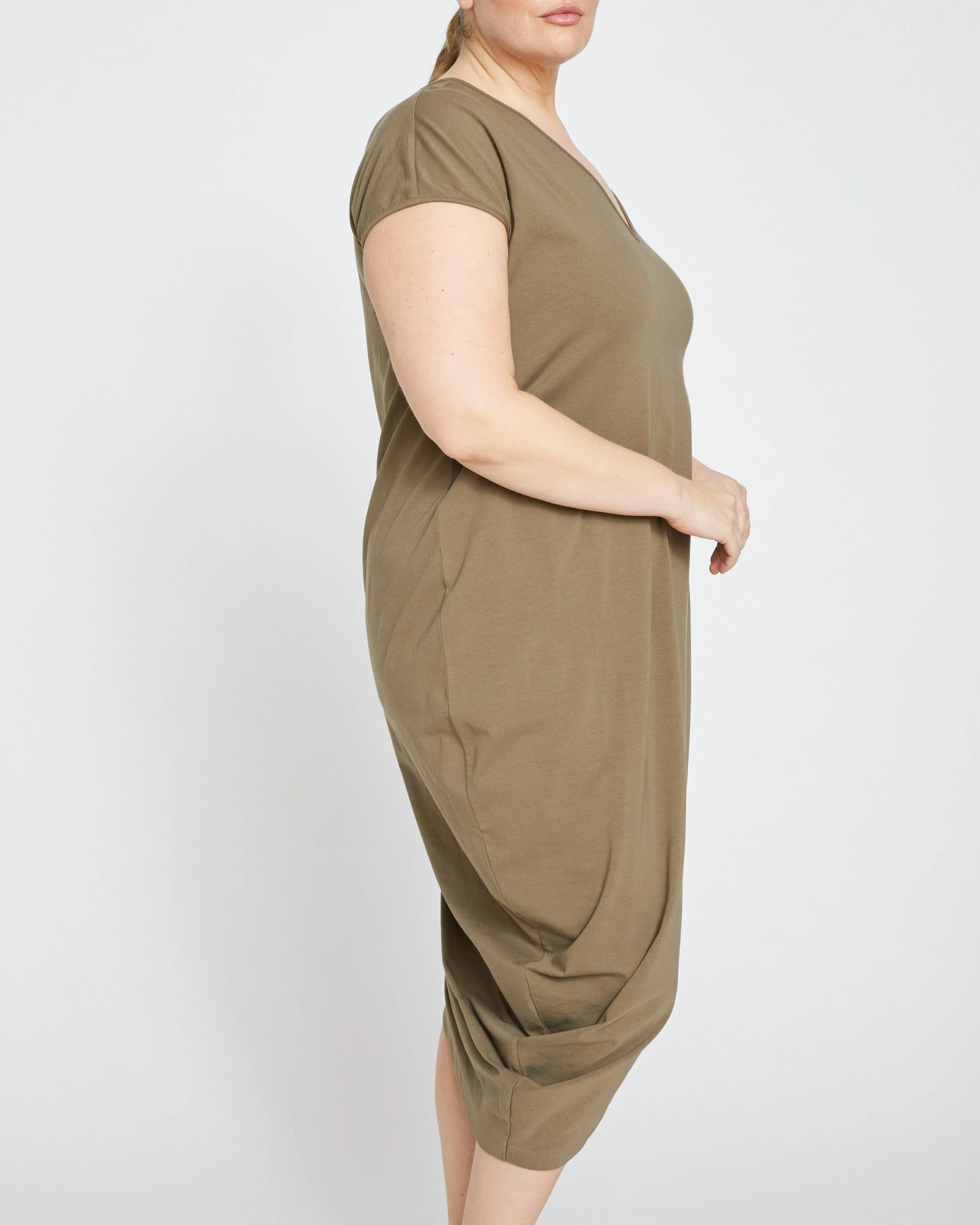 Iconic Geneva V-Neck Dress - Crocodile sold by Universal Standard product image thumbnail 2